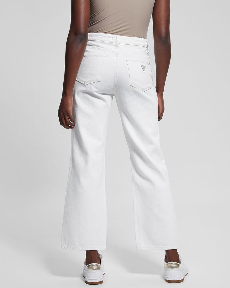Jeans Guess Mujer 90S High Rise Blanco.-5