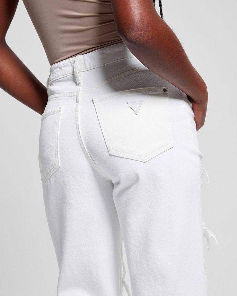 Jeans Guess Mujer 90S High Rise Blanco-3