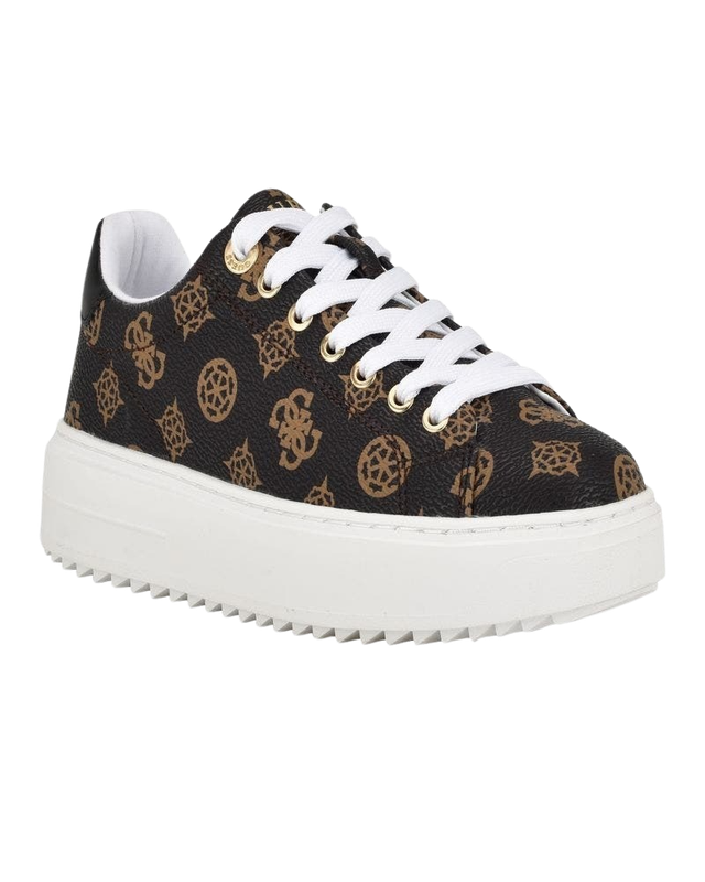 Zapatillas Guess Mujer Footwear Gwdenesa Café-0