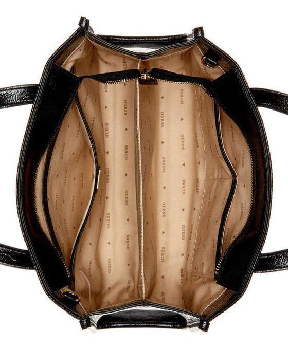 Cartera Guess Mujer Silvana 2 Compartment Tote Negro.-3