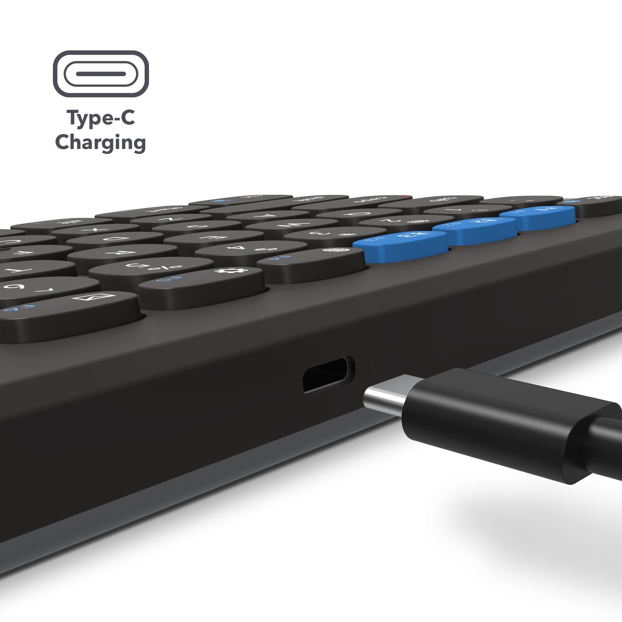 Teclado De Escritorio Zagg De 15 Con Carga Inalámbrica-4