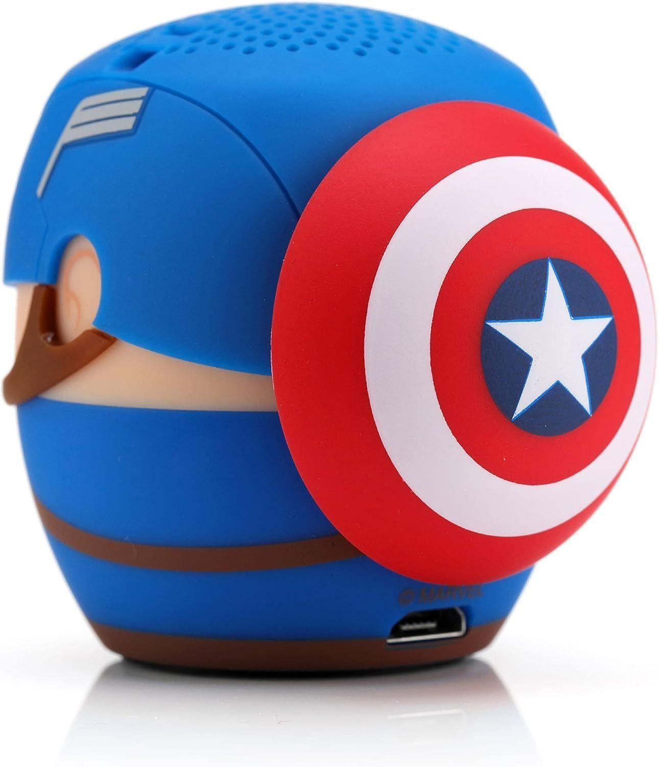 Parlante de Captain America Portátil Bluetooth-2