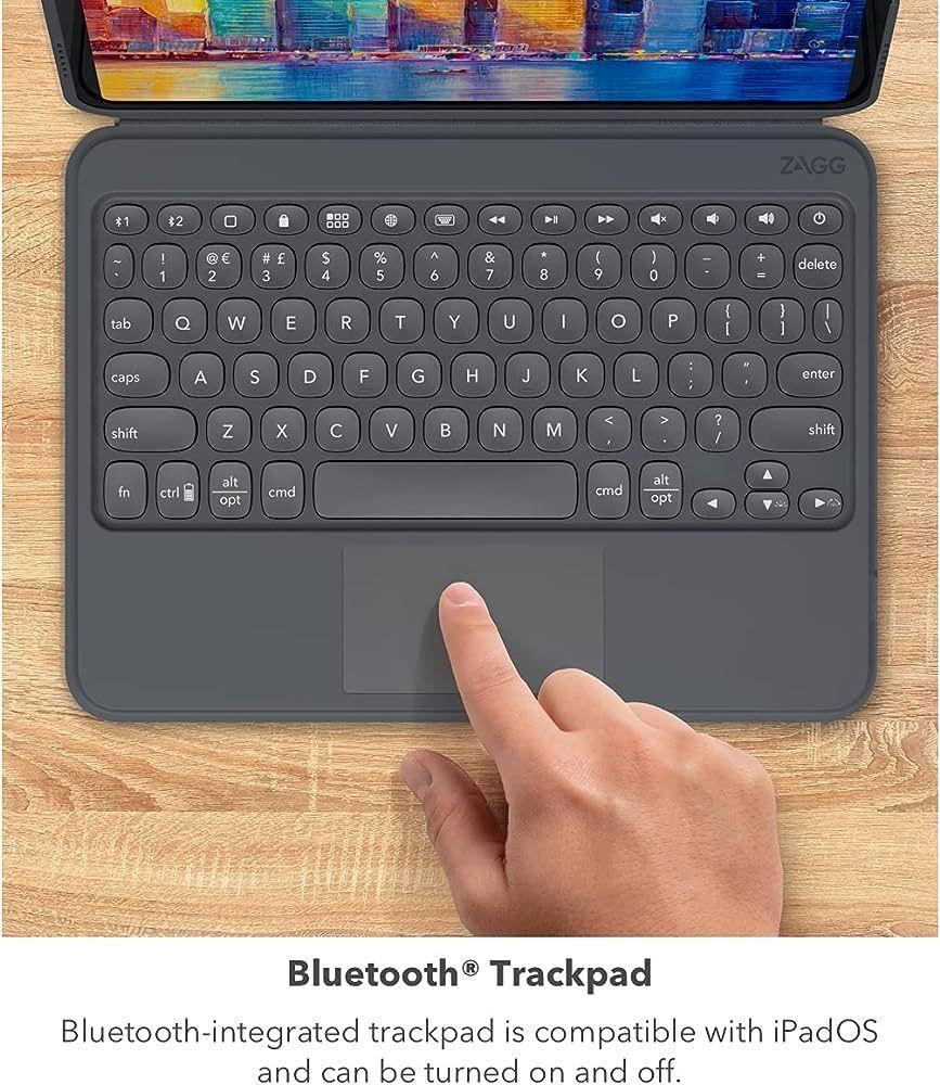 Funda con teclado Pro Keys con Trackpad para iPad 10,2-1