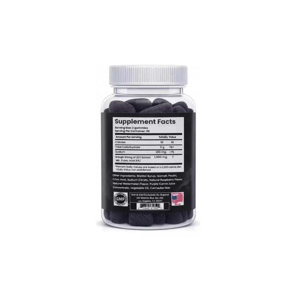 Shilajit Gomitas 1000 Mg 120 Capsulas-2