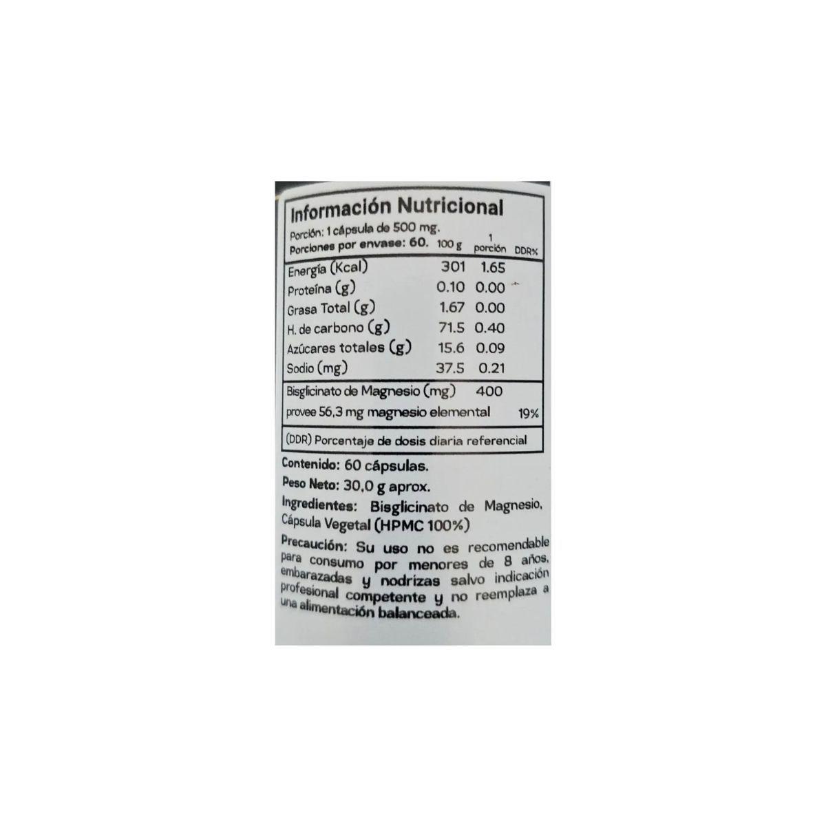 Bisglicinato De Magnesio Sleep Well Sin Sabor-2