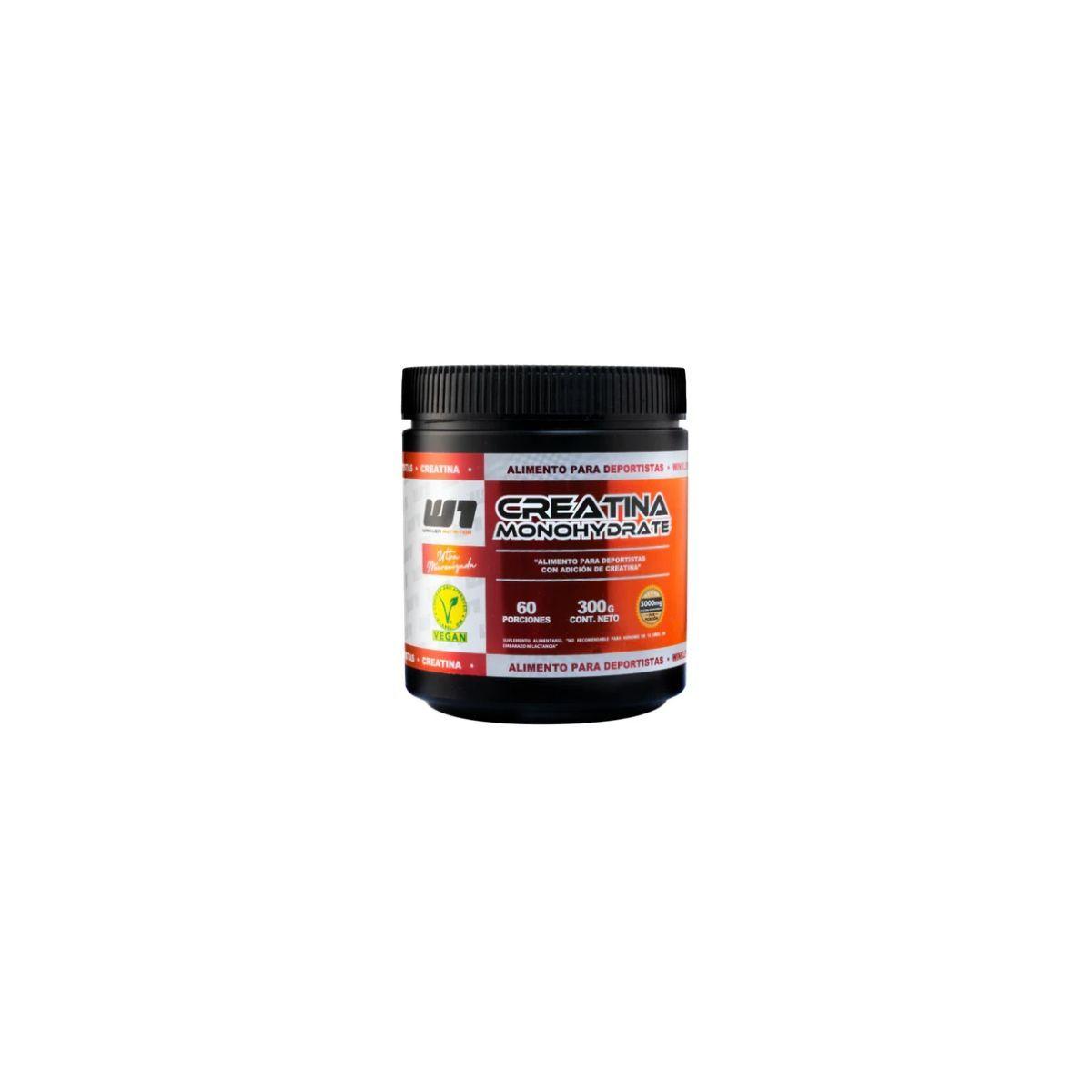 Suplemento en polvo Winkler Nutrition Creatina Monohidrato en pote de 300g-0
