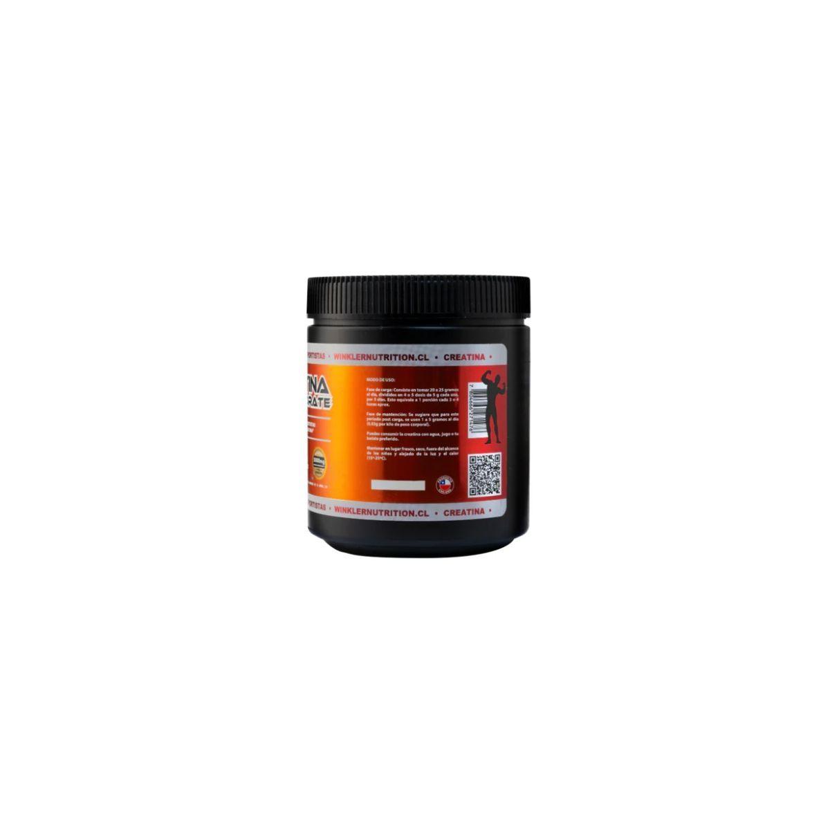 Suplemento en polvo Winkler Nutrition Creatina Monohidrato en pote de 300g-3