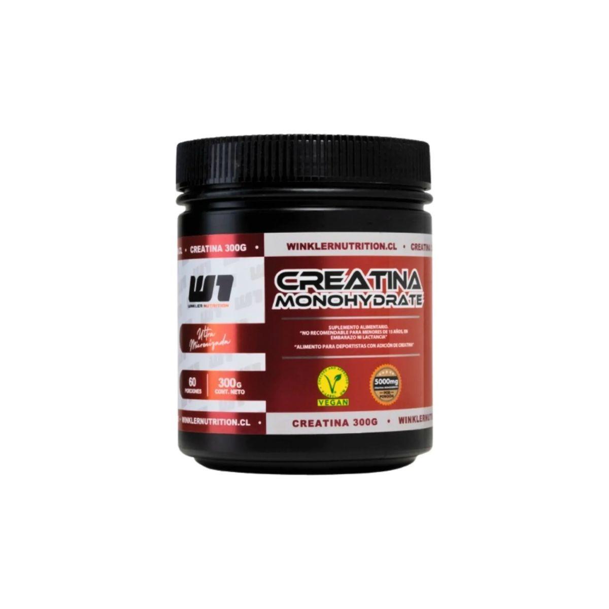 Creatina Monohidratada En Polvo Winkler Nutrition 300g-0
