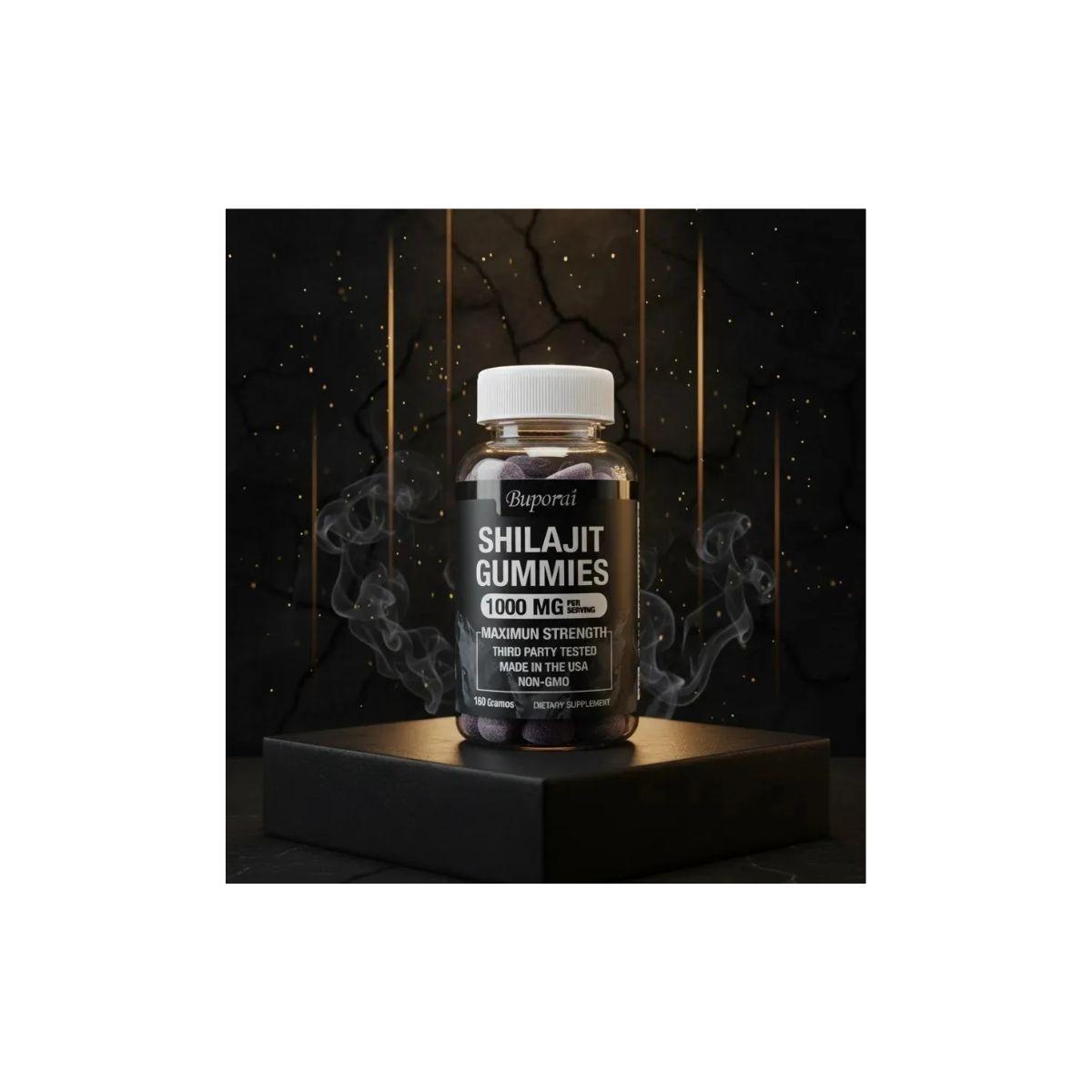 Shilajit Gomitas 1000 Mg 60 Capsulas Sin Sabor-3