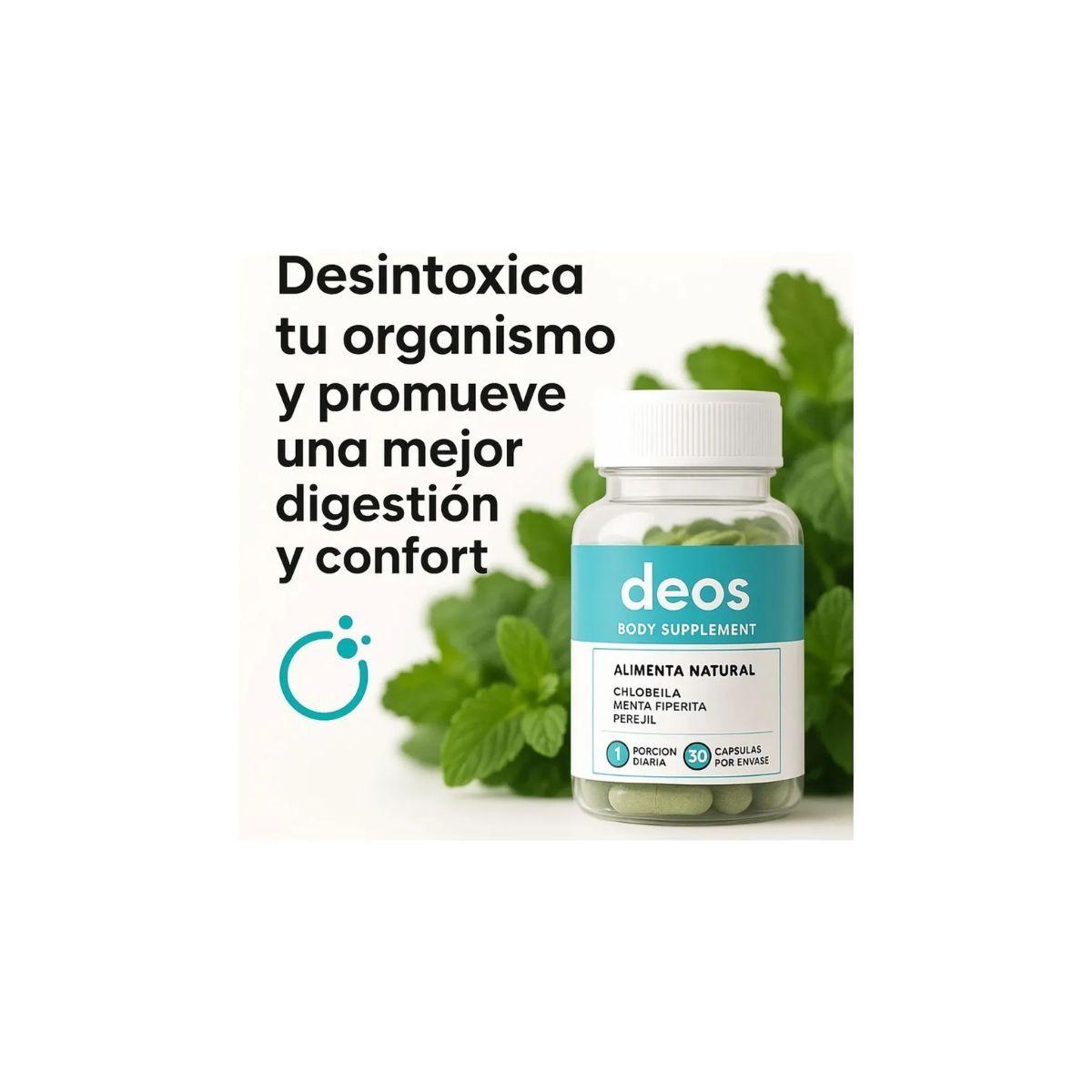 Deos Desodorante Interno Natural En C psulas 30 Capsulas-3