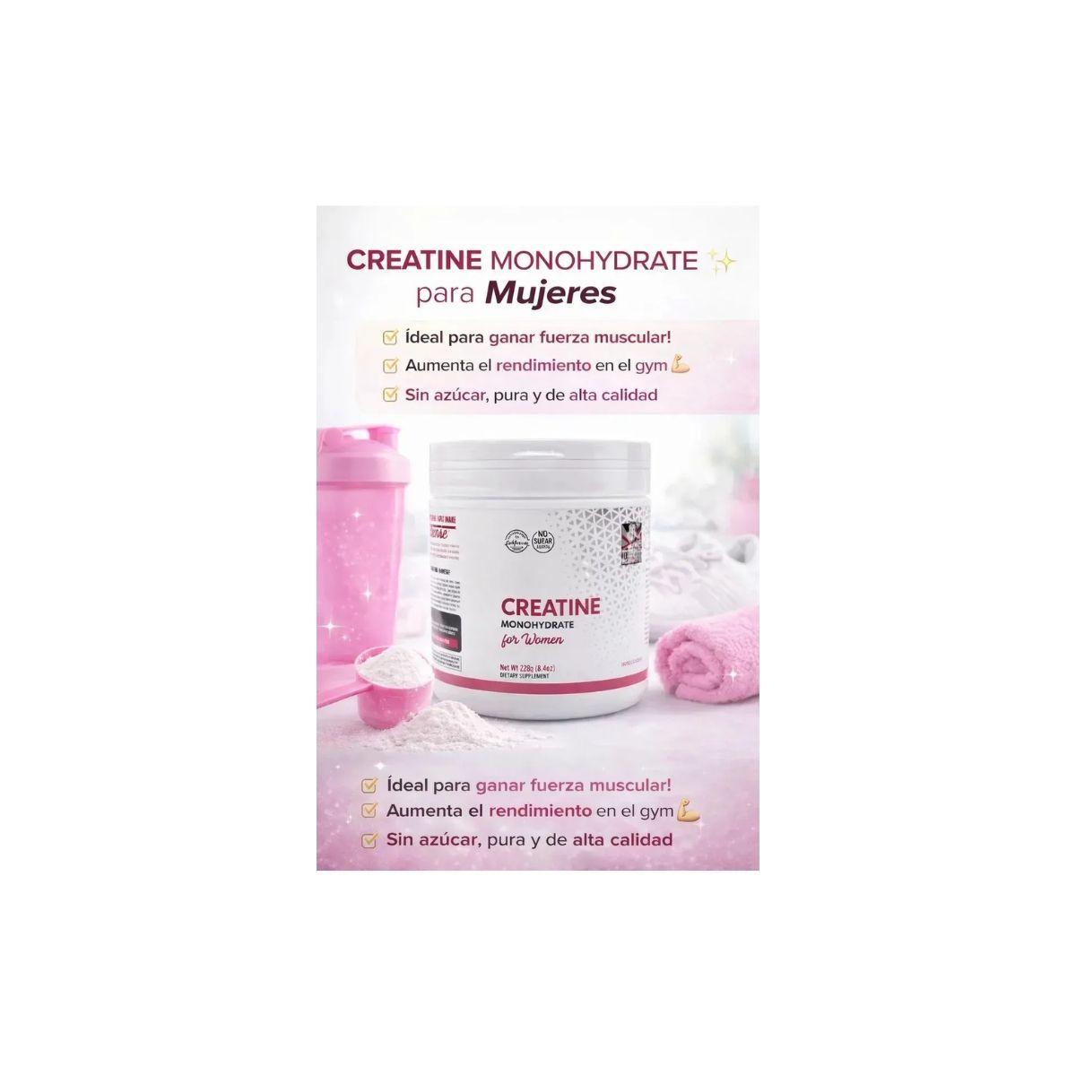 Creatina Para Mujer Colageno Y Bcaa Para Mujer 3 Frascos-2