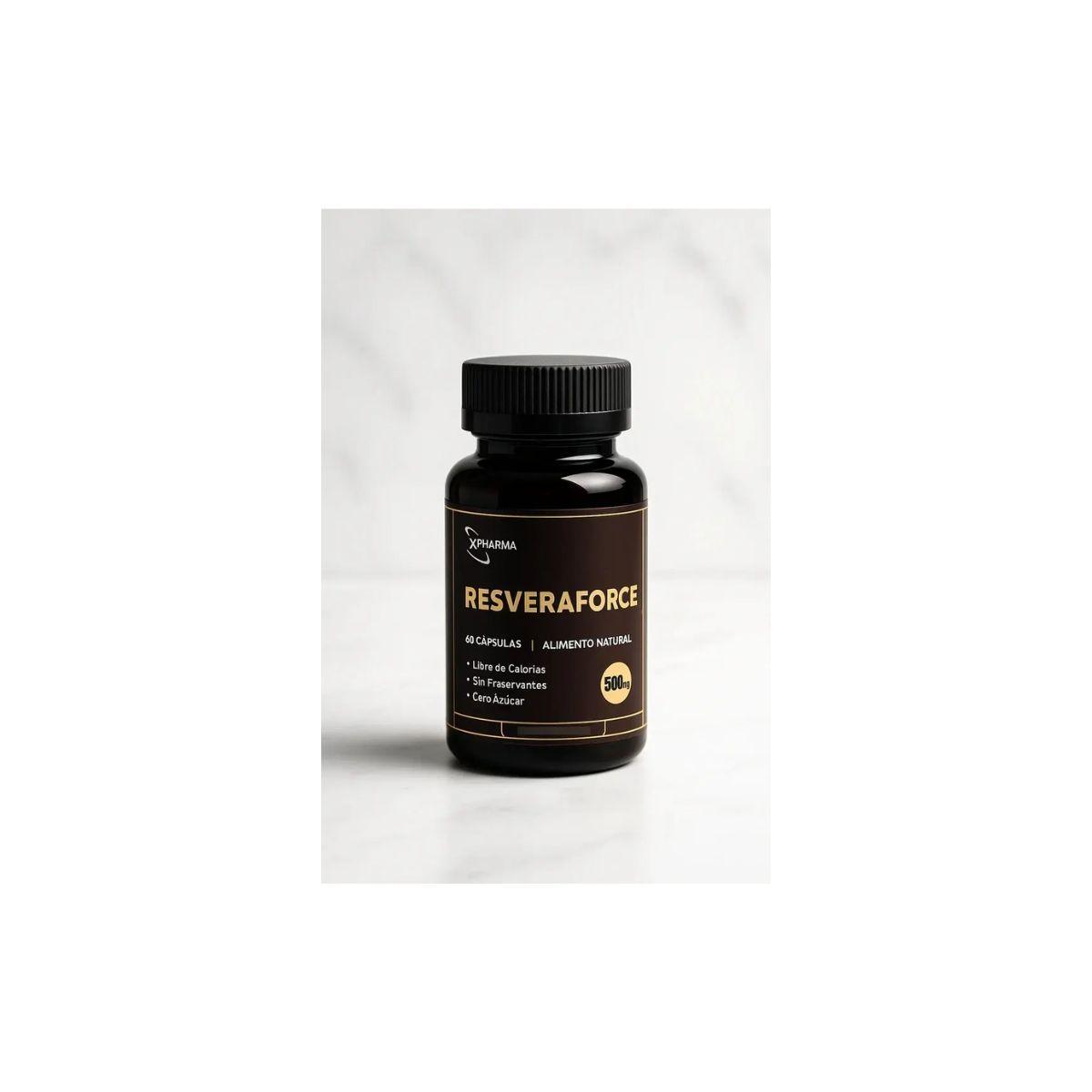 Resveratrol Antioxidante 60 Capsulas Resveraforce-2
