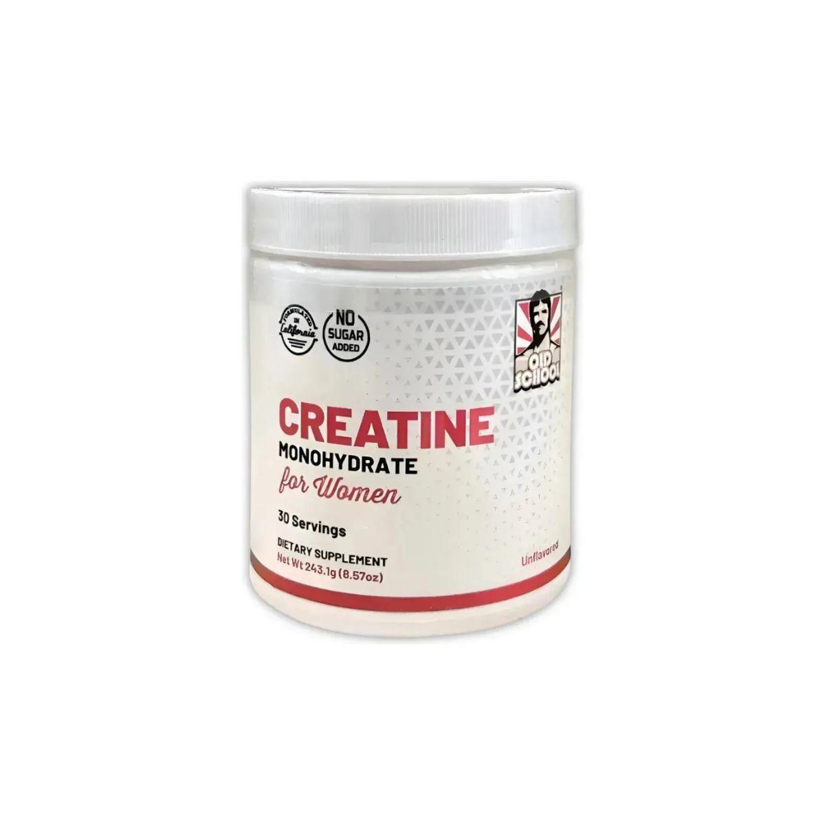 Suplemento En Polvo Old School Suplementos Creatina X 8 1g Sin Sabor-0