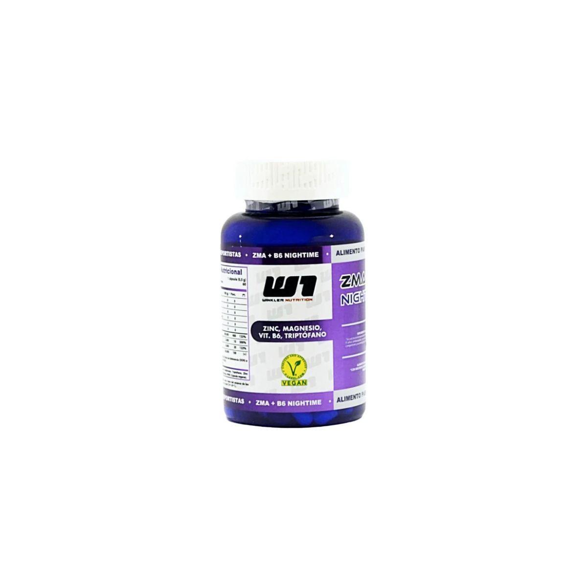 Zma Nightime Noche 60 Caps Winkler Nutrition Sin Sabor-1