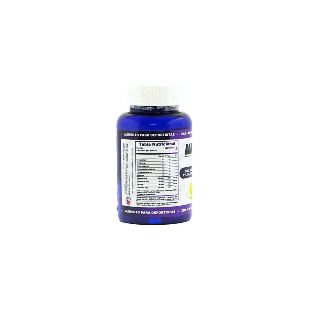 Zma Nightime Noche 60 Caps Winkler Nutrition Sin Sabor-3