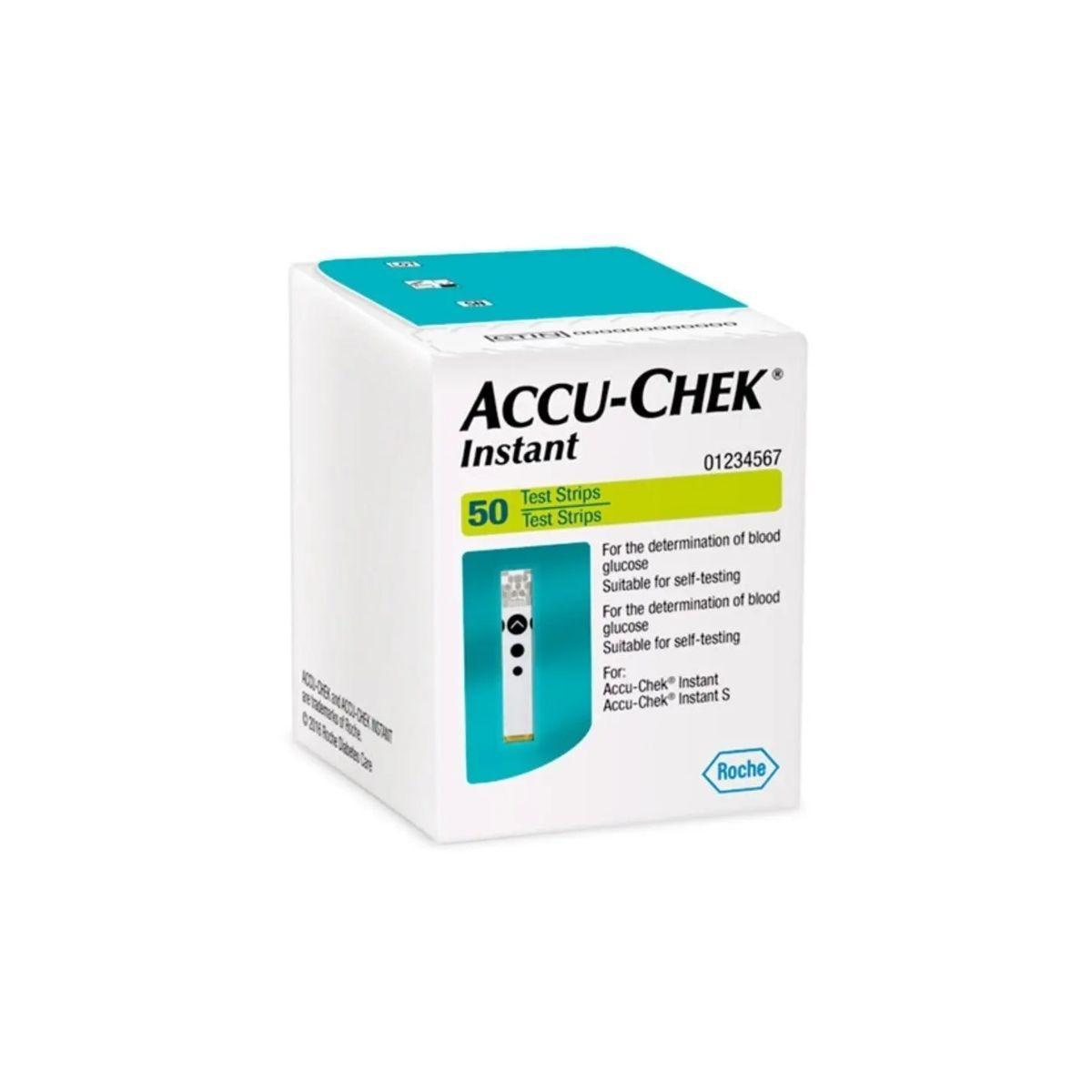 Tiras Reactivas Accu chek Instant 50 Unidades-0