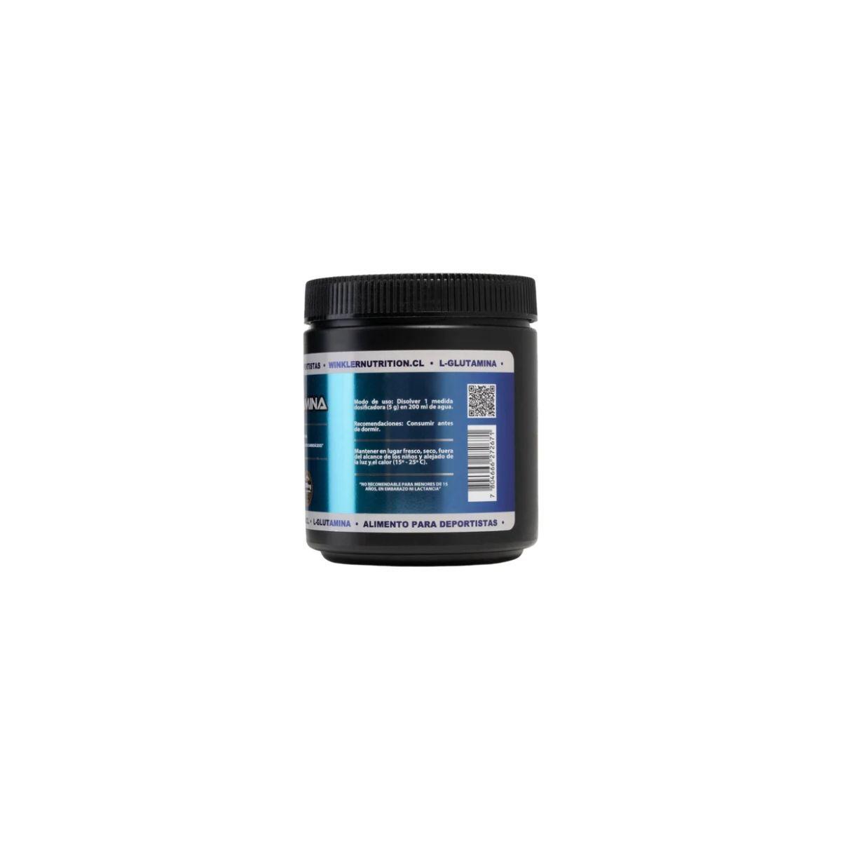 Winkler Nutrition L glutamina 300 Grs 60 Porciones Sabor Natural-2