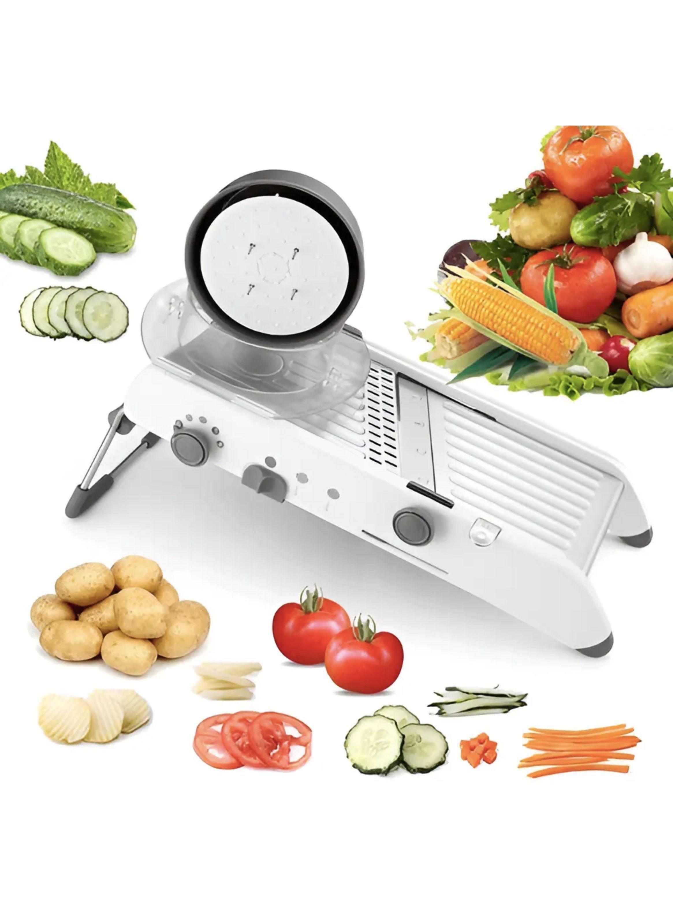 Mandolina Rebanador de Verduras Rallador de Vegetales-4