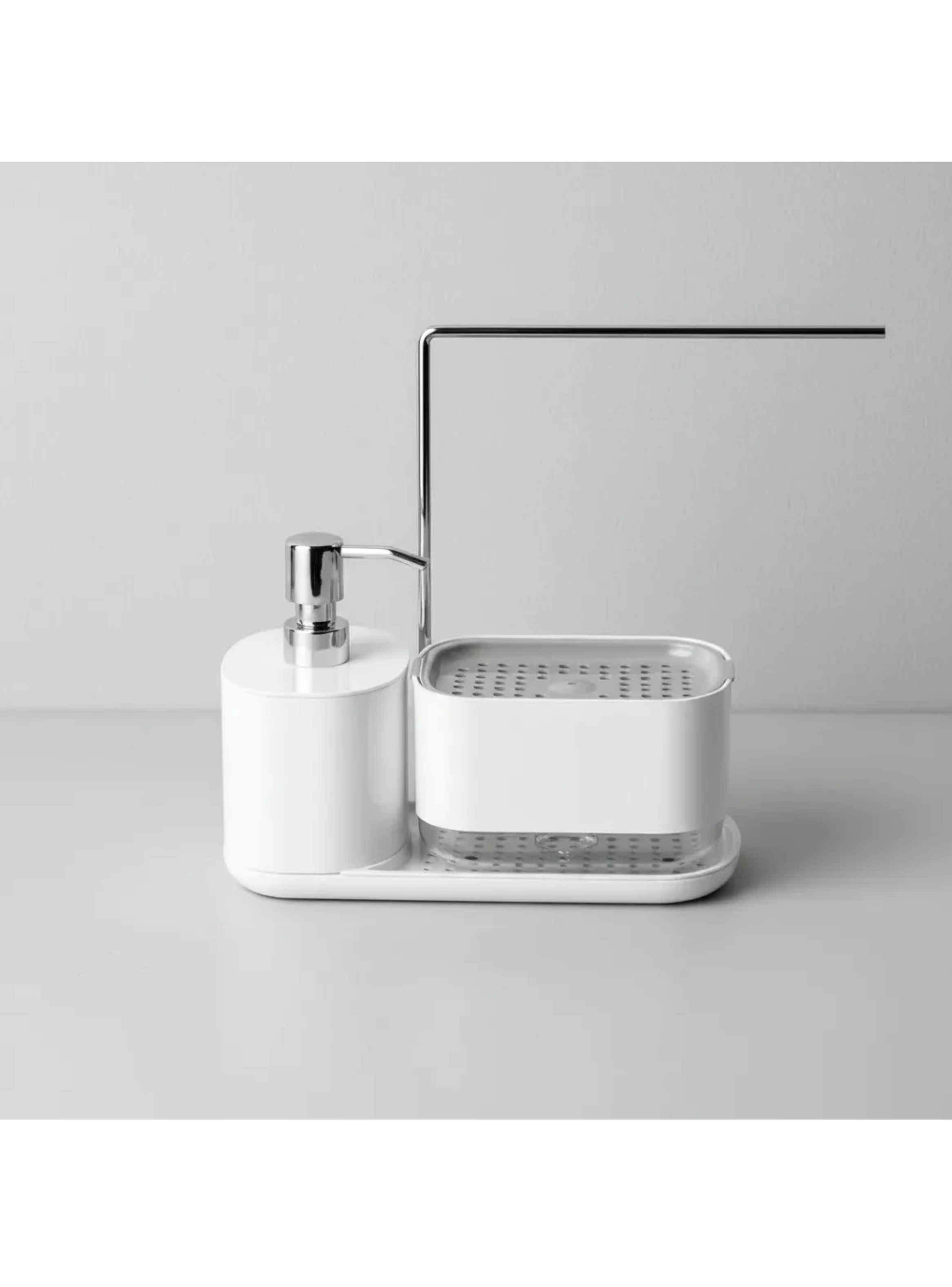 Dispensador Lava Loza Cocina Con Portaesponjas Y Portatoalla-3