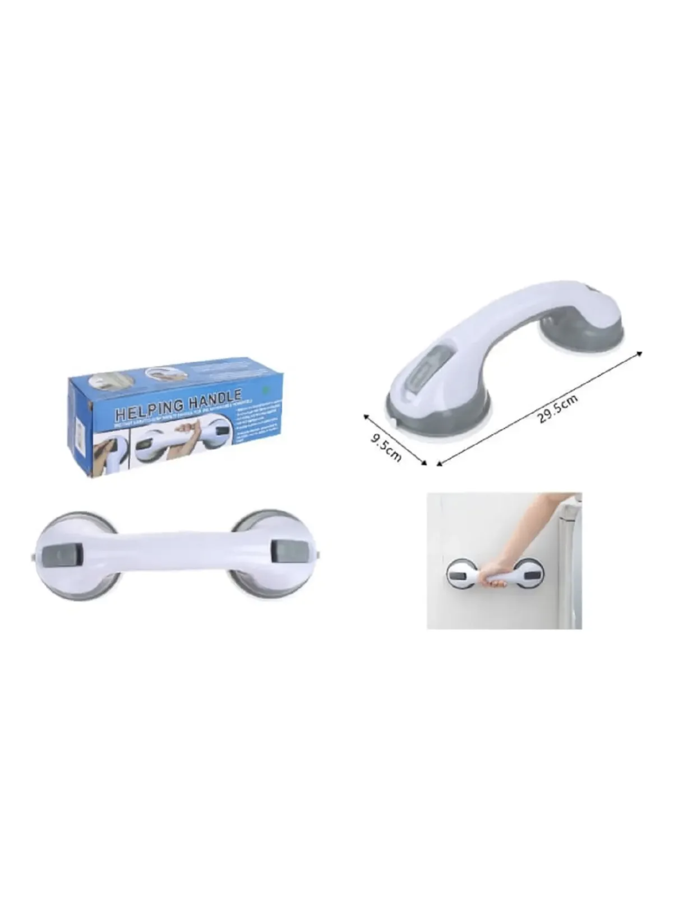 X2 Agarradera Manilla Asa Soporte Seguridad Ba o Ducha-3