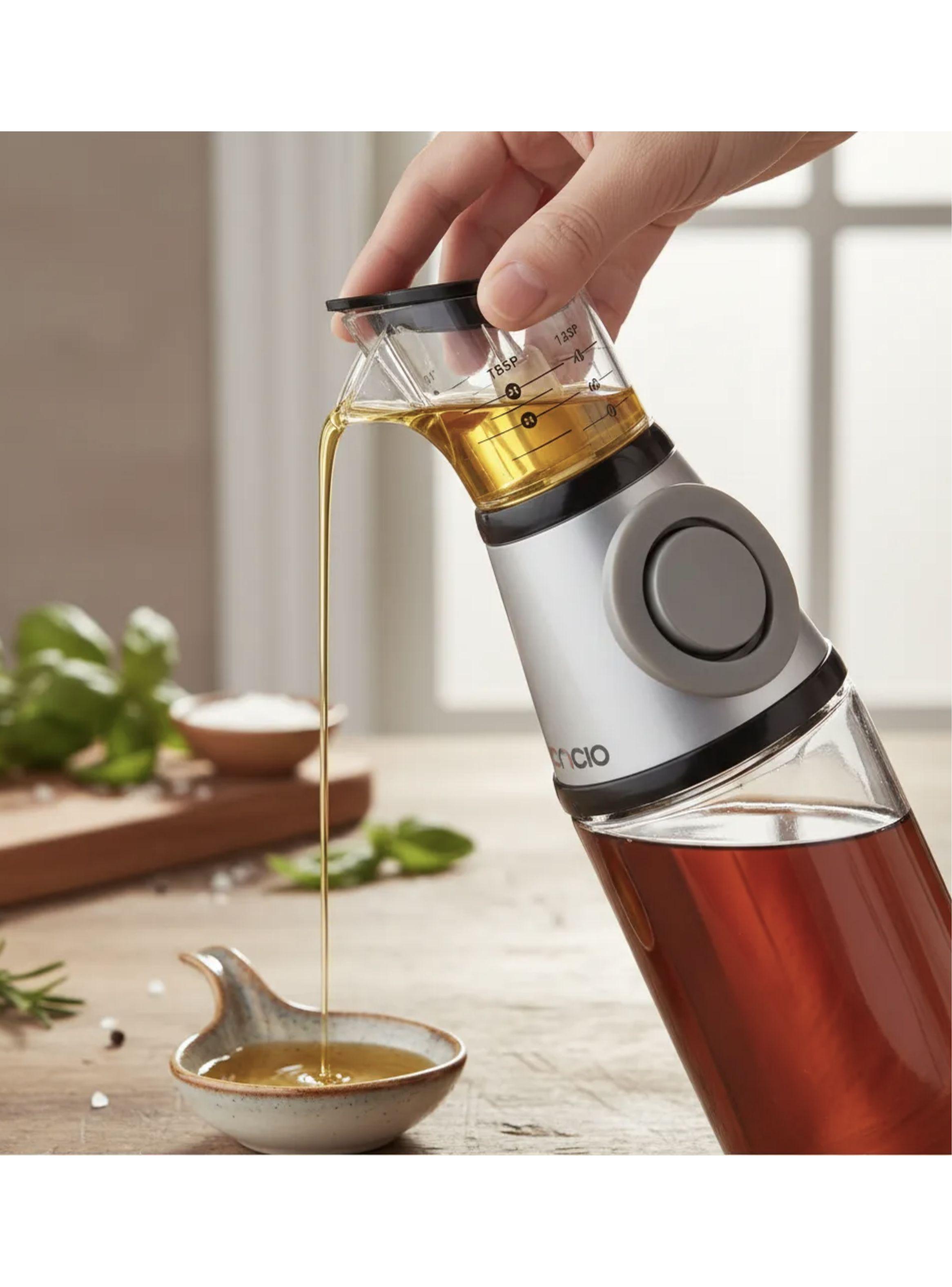 Dispensador de Aceite con Tapa Medidora Aceitero Hermetico-2