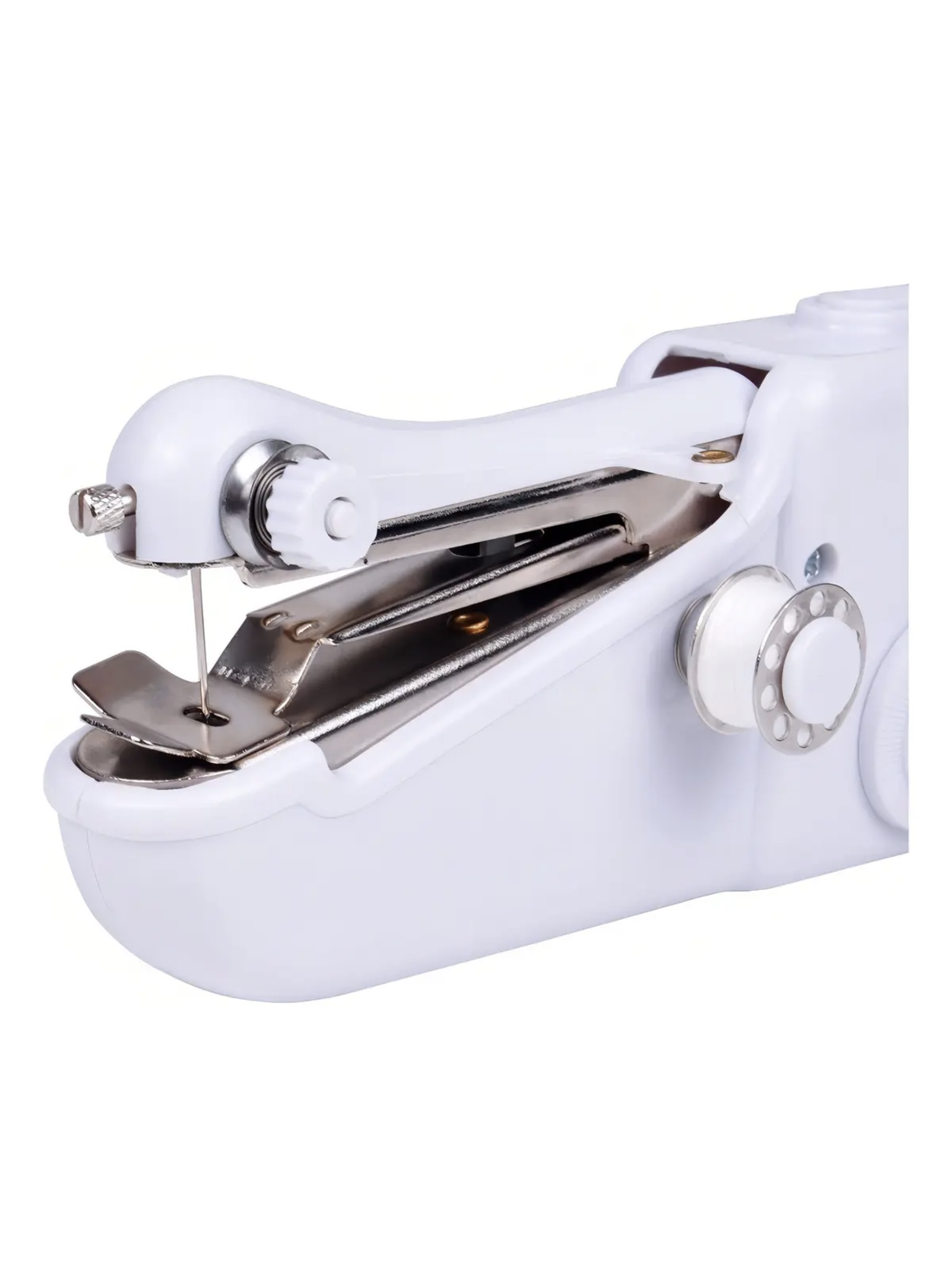 Mini M quina De Coser Port til Handy Stitch Blanca A Pilas-6