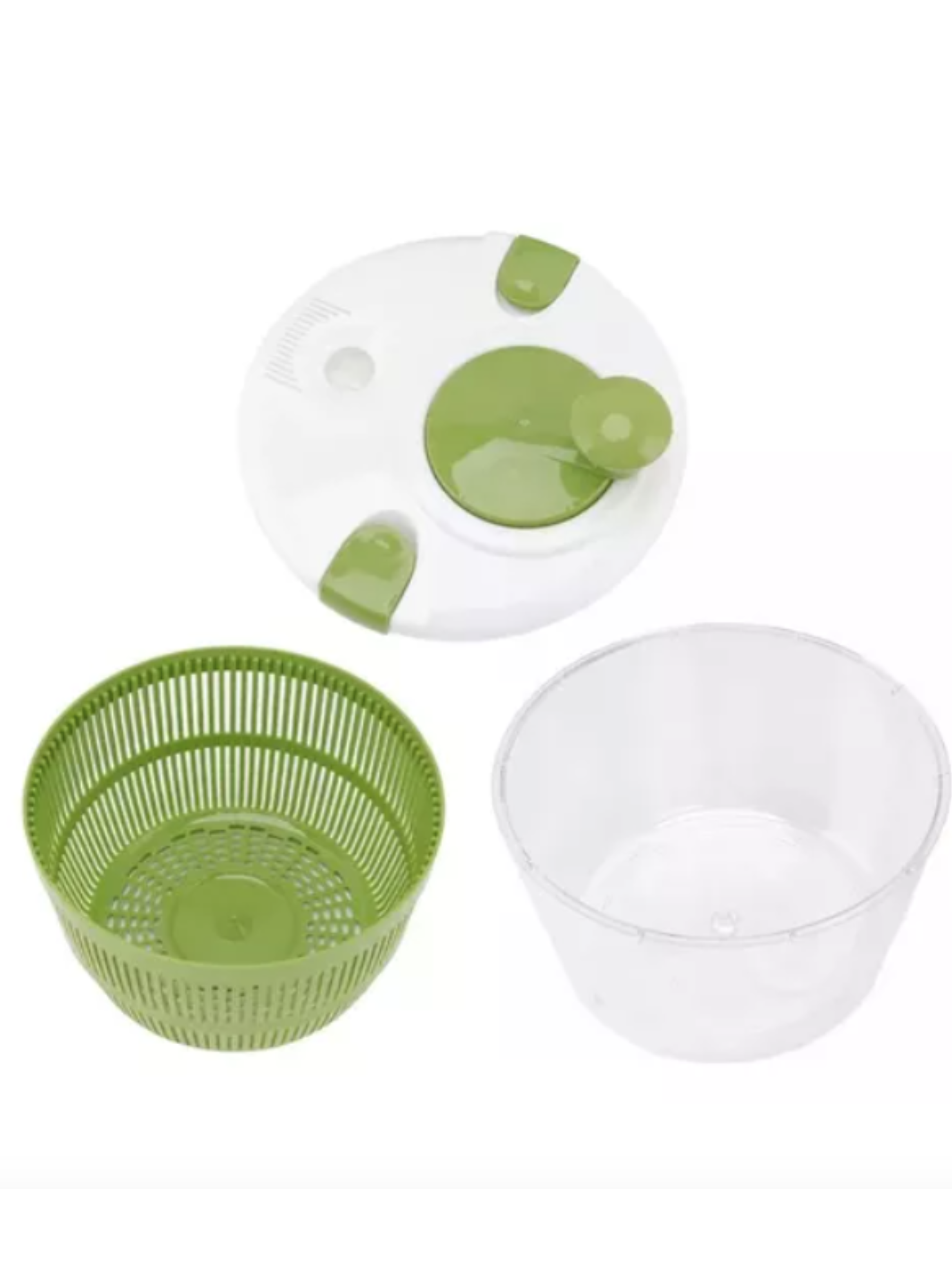 Centrifugadora Secadora de Lechuga Escurridor de Vegetales y Frutas Colador-4