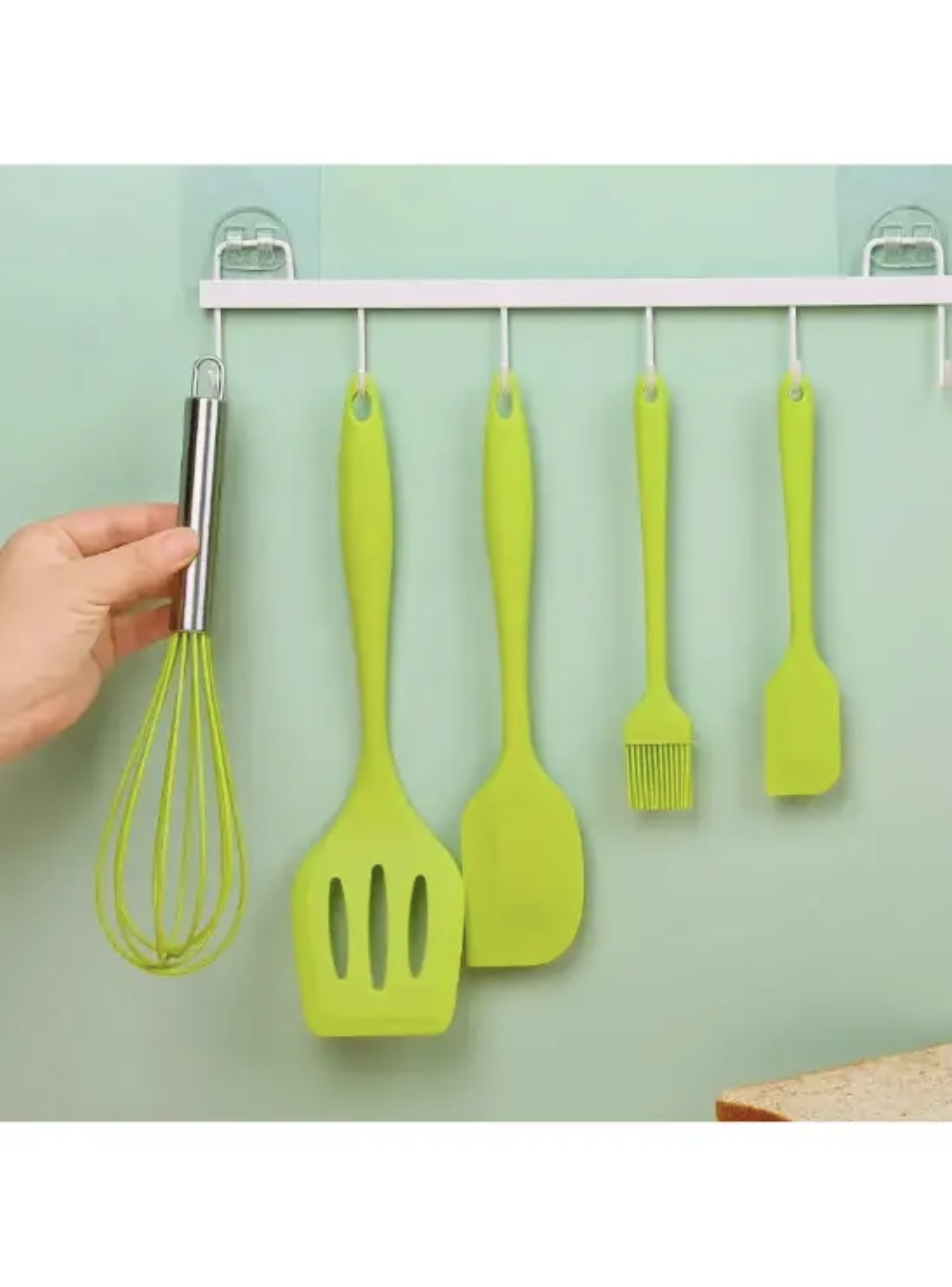 Set 5 Utensilios Cocina Reposter a Silicona Antiadherente-2