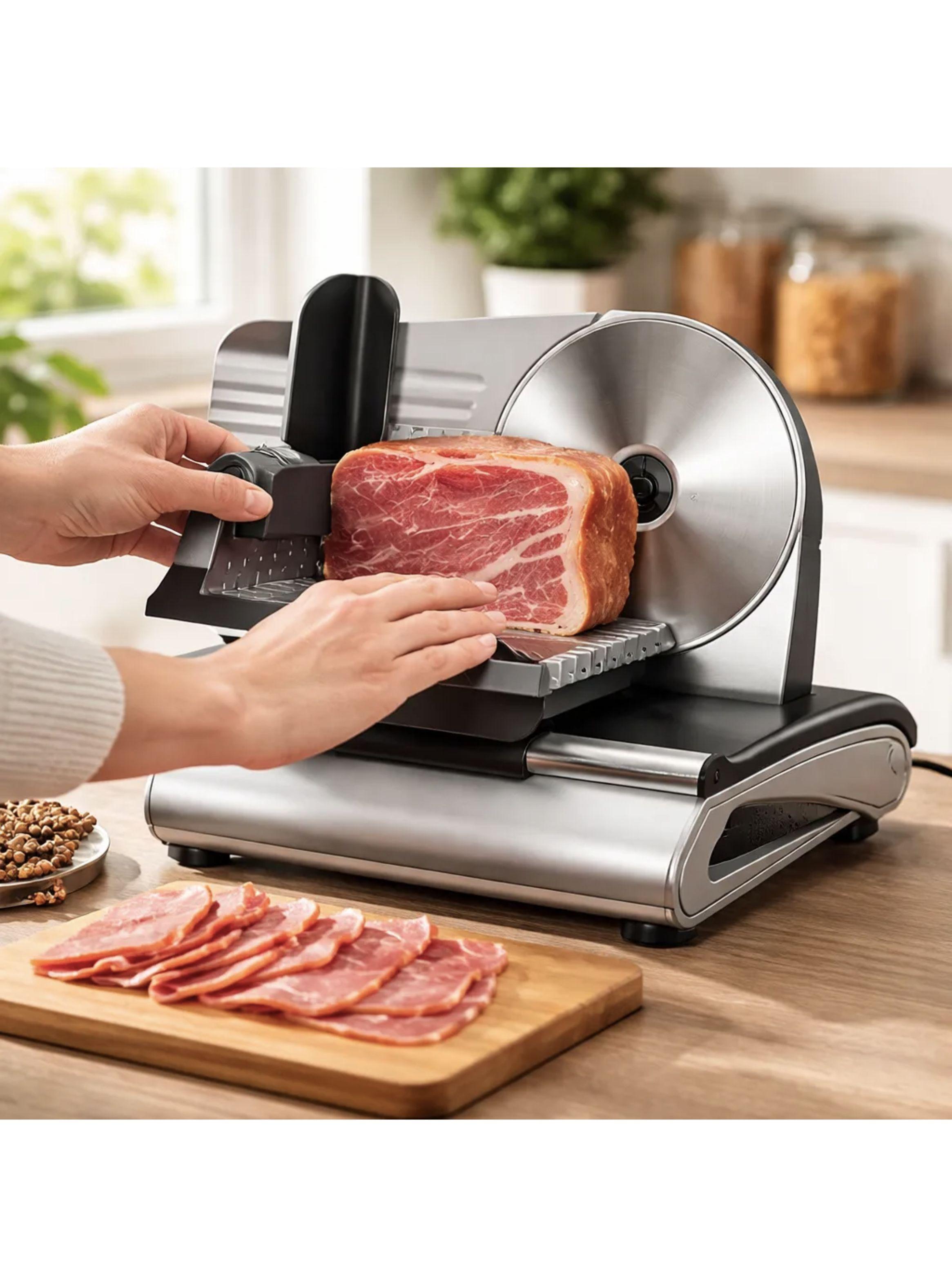 Cortadora Rebanadora Carne Fiambre El ctrica Raf R8800-2