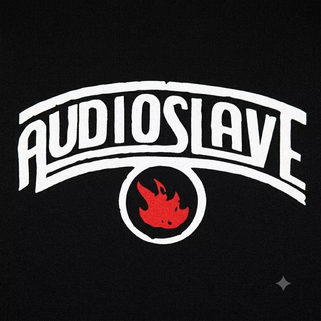 Polerón Negro Audioslave Estampado Estilo Rock Chris Cornell-1