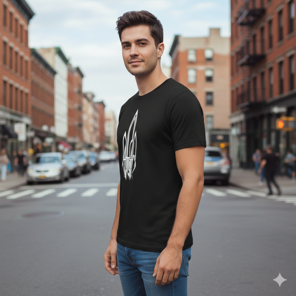 Polera Negra At The Gates Estampada 100% Algodón estilo Rock-4