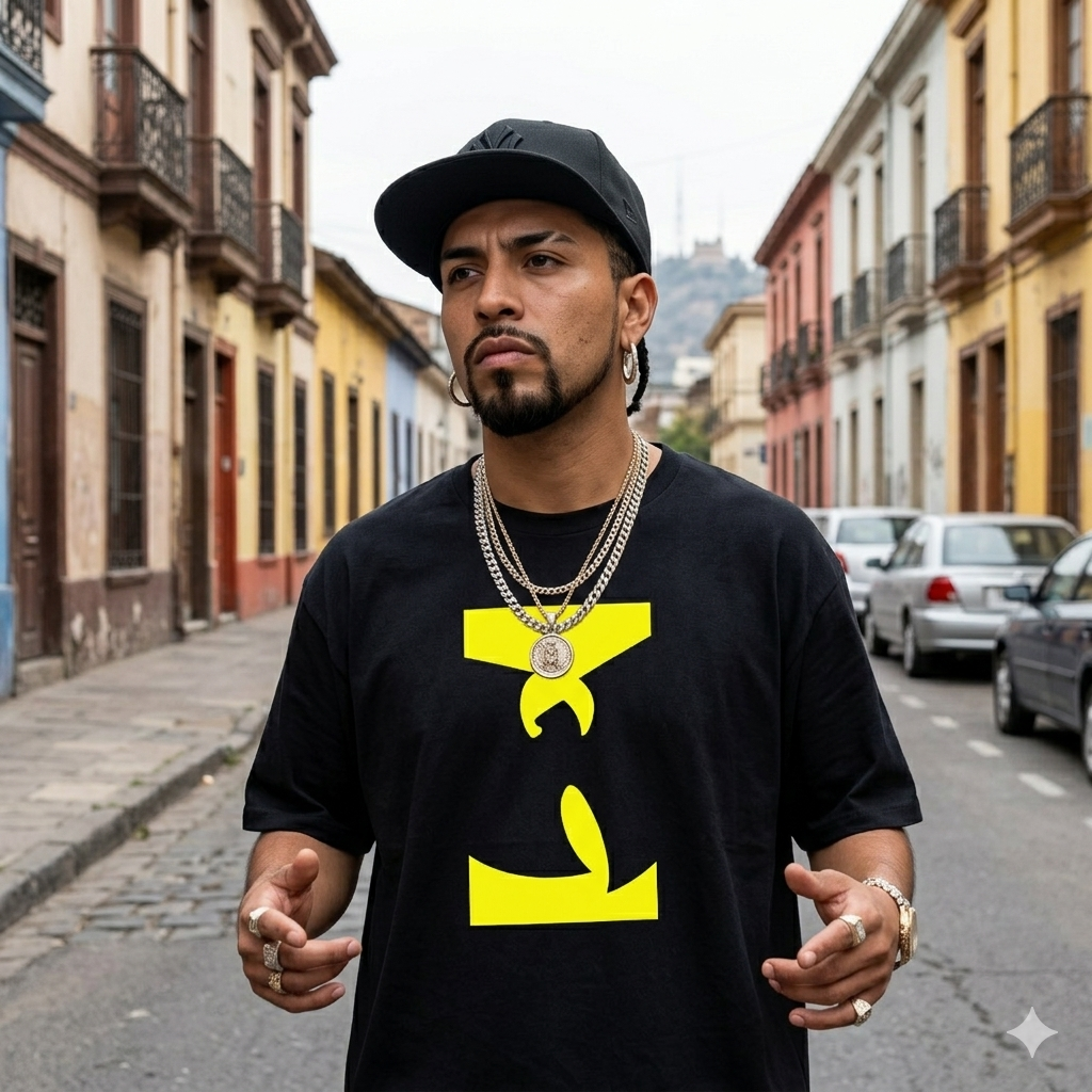 Polera Negra Wu-Tang Estampada 100% Algodón Estilo Hip Hop-4