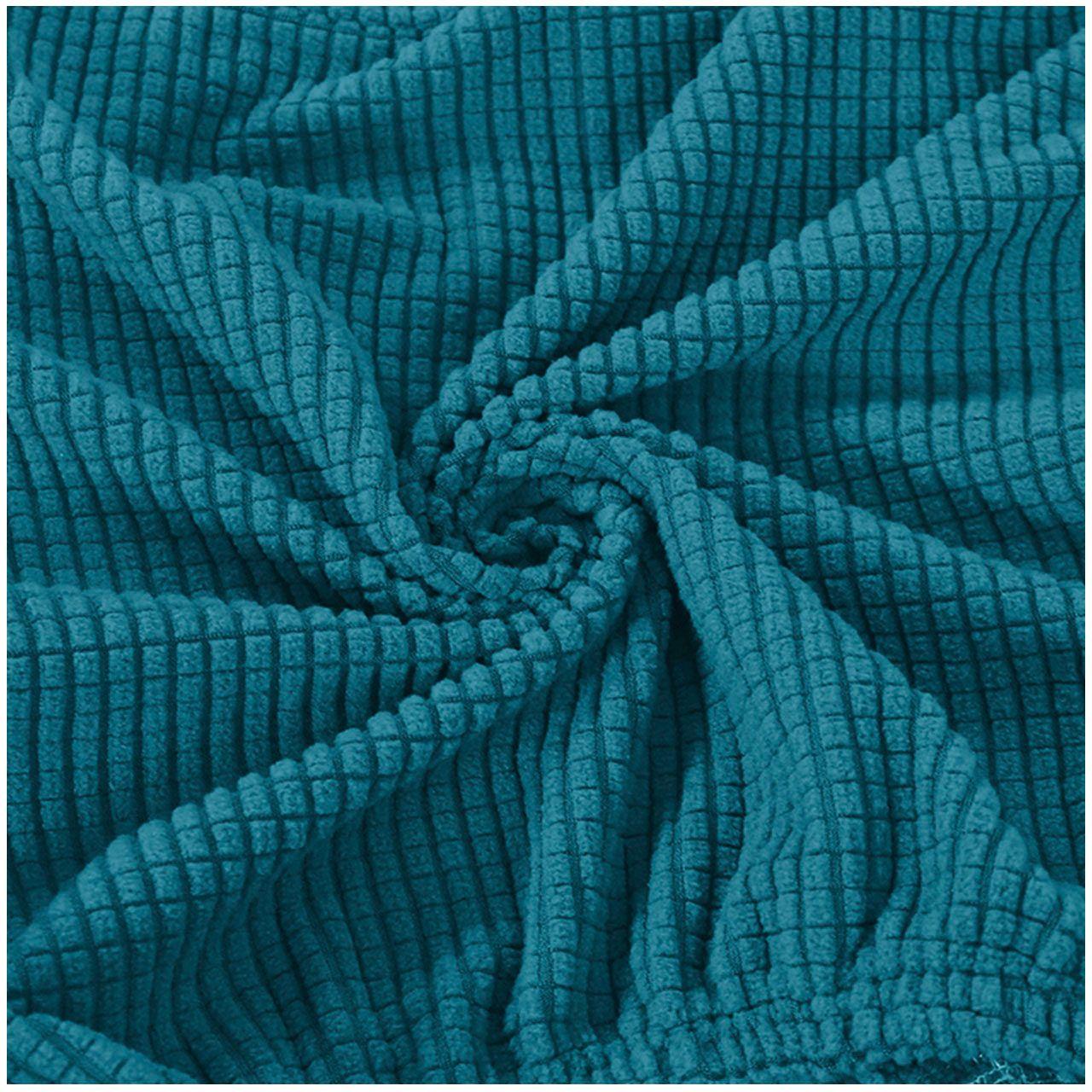 Funda de Futon Turquesa Cuadrille-2