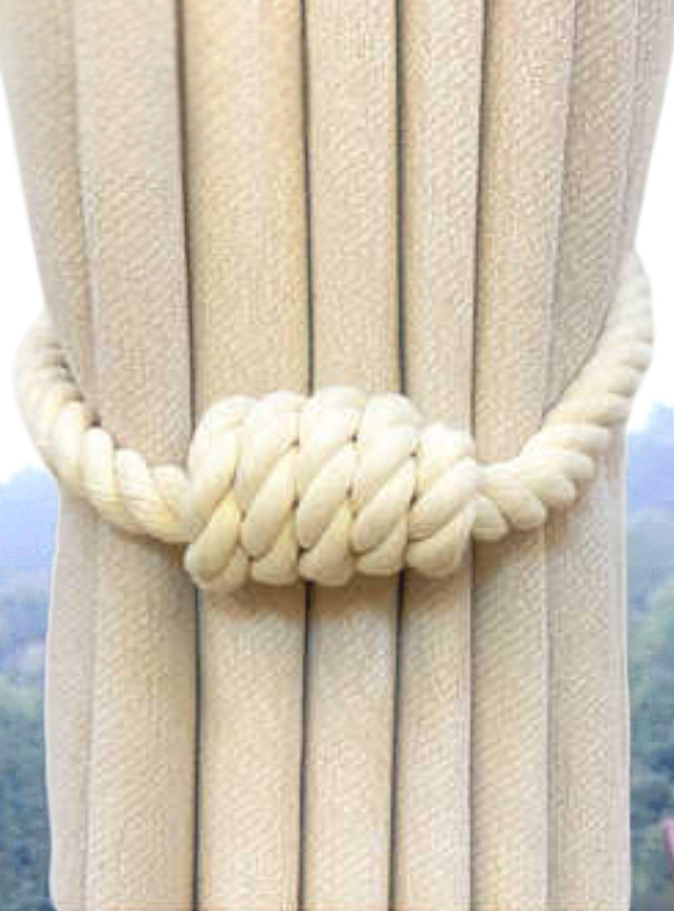 Pack De 02 Sujetadores Magnéticas Para Cortinas Beige M1-2