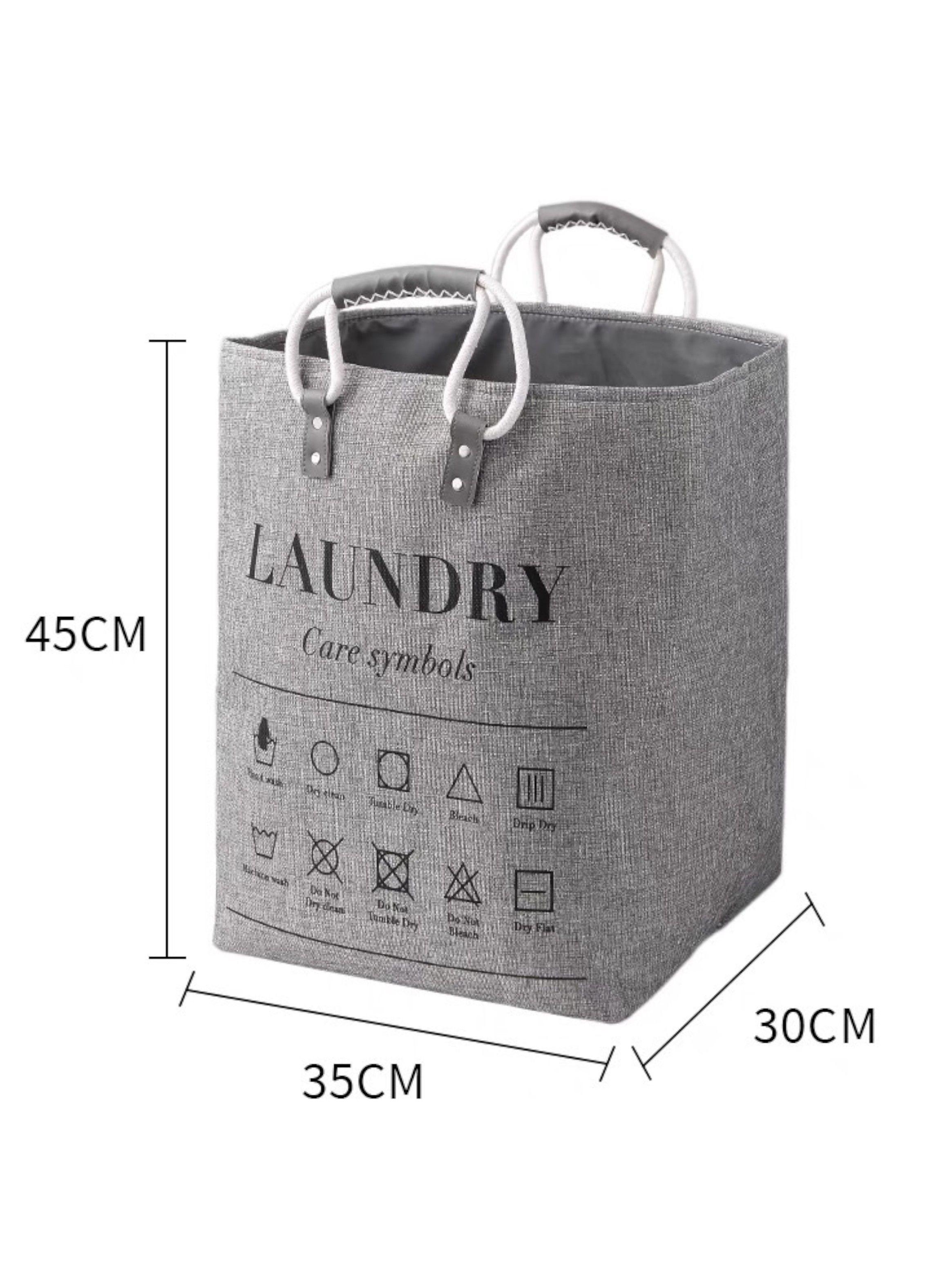 Cesta Canasto para ropa sucia Diseño Deluxe Marron-4