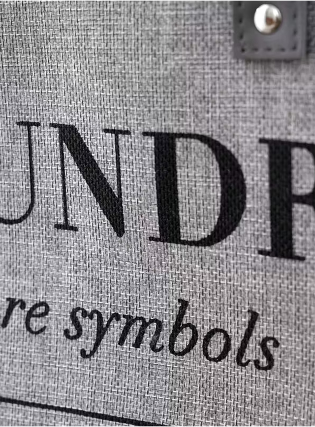 Cesta Canasto para ropa sucia Diseño Deluxe Marron-5