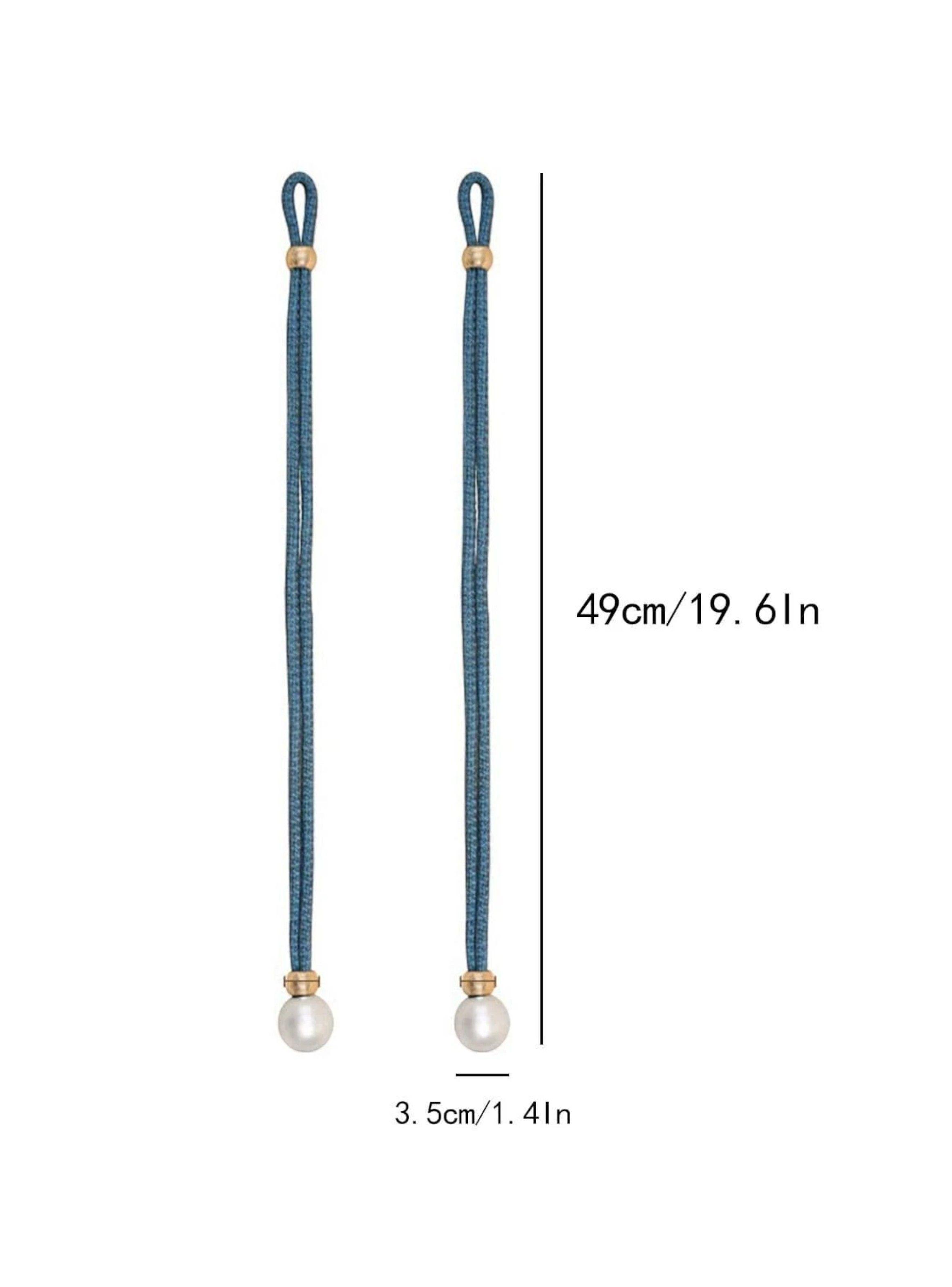 Pack De 02 Sujetadores Para Cortinas - Bola Azul Petroleo-3