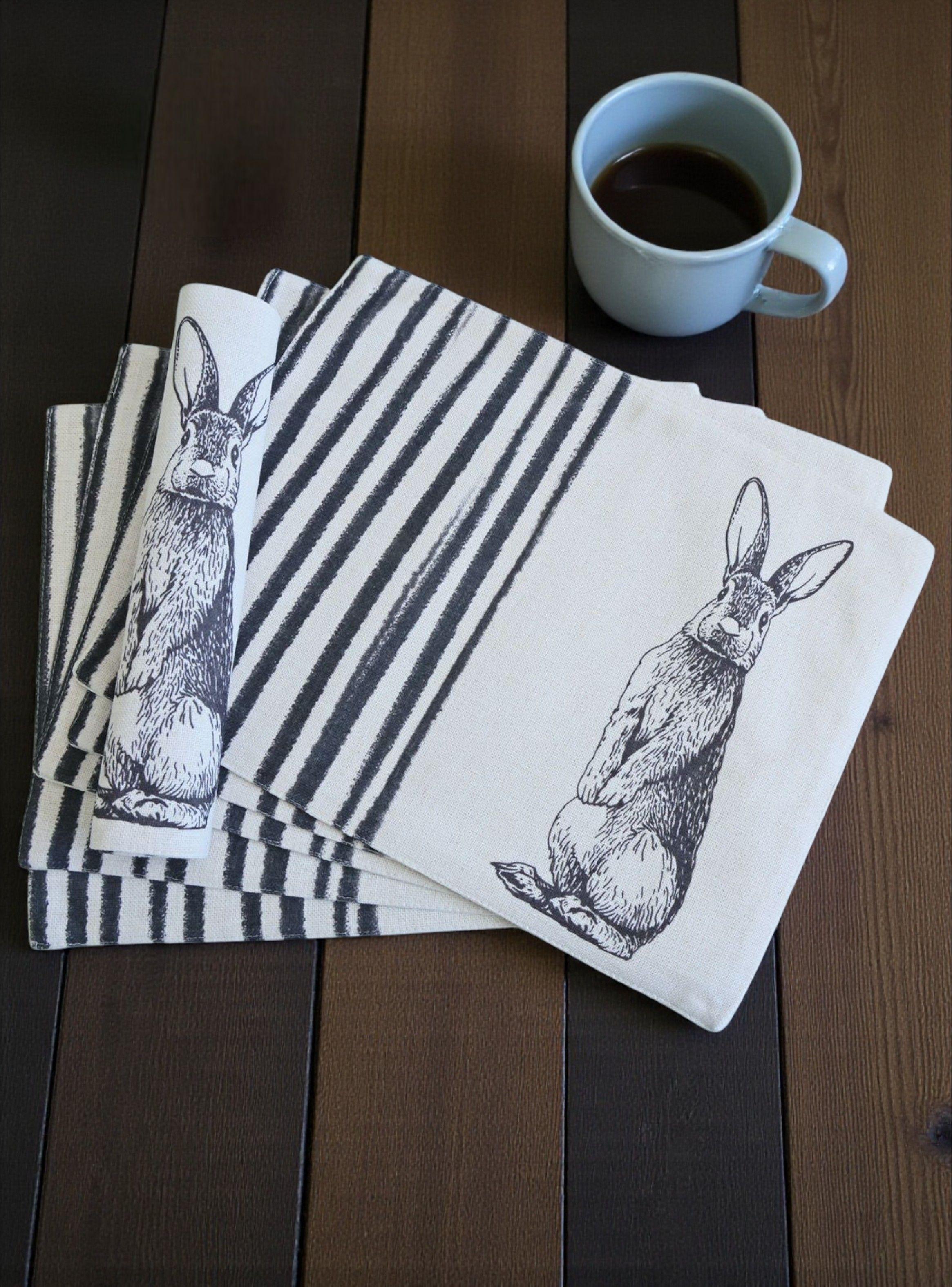 Set 6 Individuales de Lino 35x45 Repelente a Liquido-antimancha md09-2