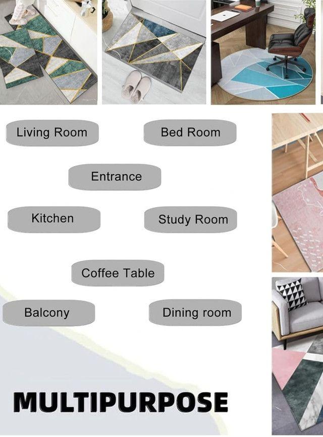 Alfombras Lisas con diseños efecto 3D 200x240 cm md07-3