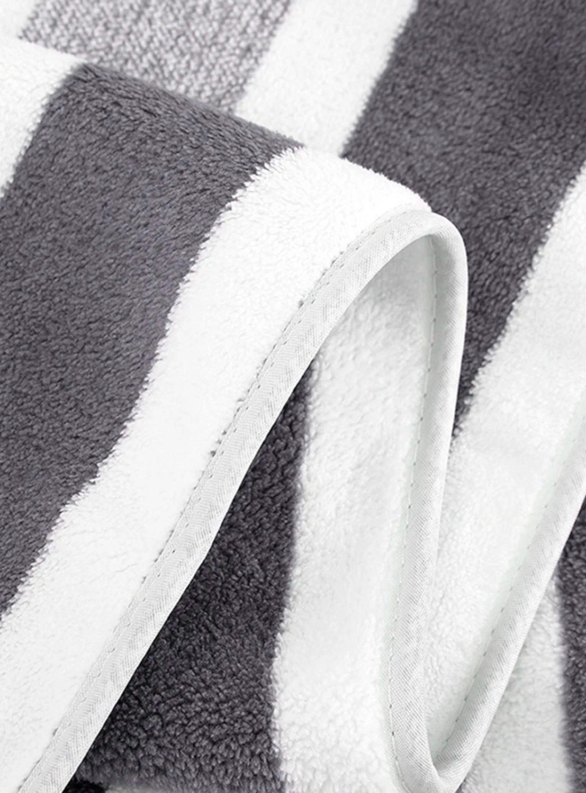 Set de 8 Toallas Rayadas Ultra Absorbentes – Estilo Spa Gris-4