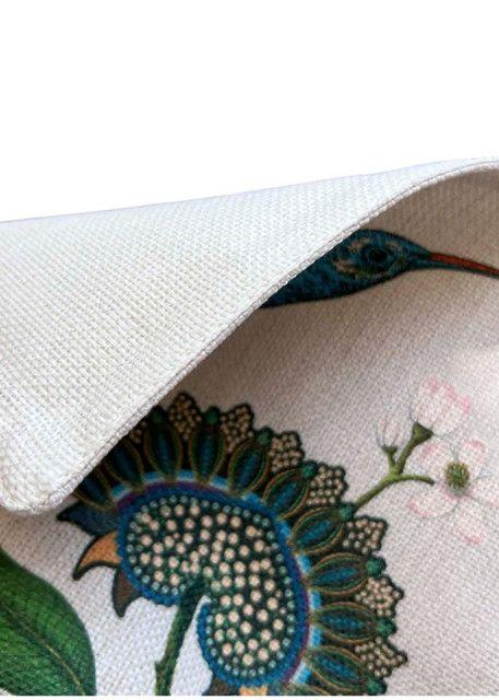 SET 6 Individuales de Lino 35x45 Tela Repelente al agua y Antimanchas mod03-2