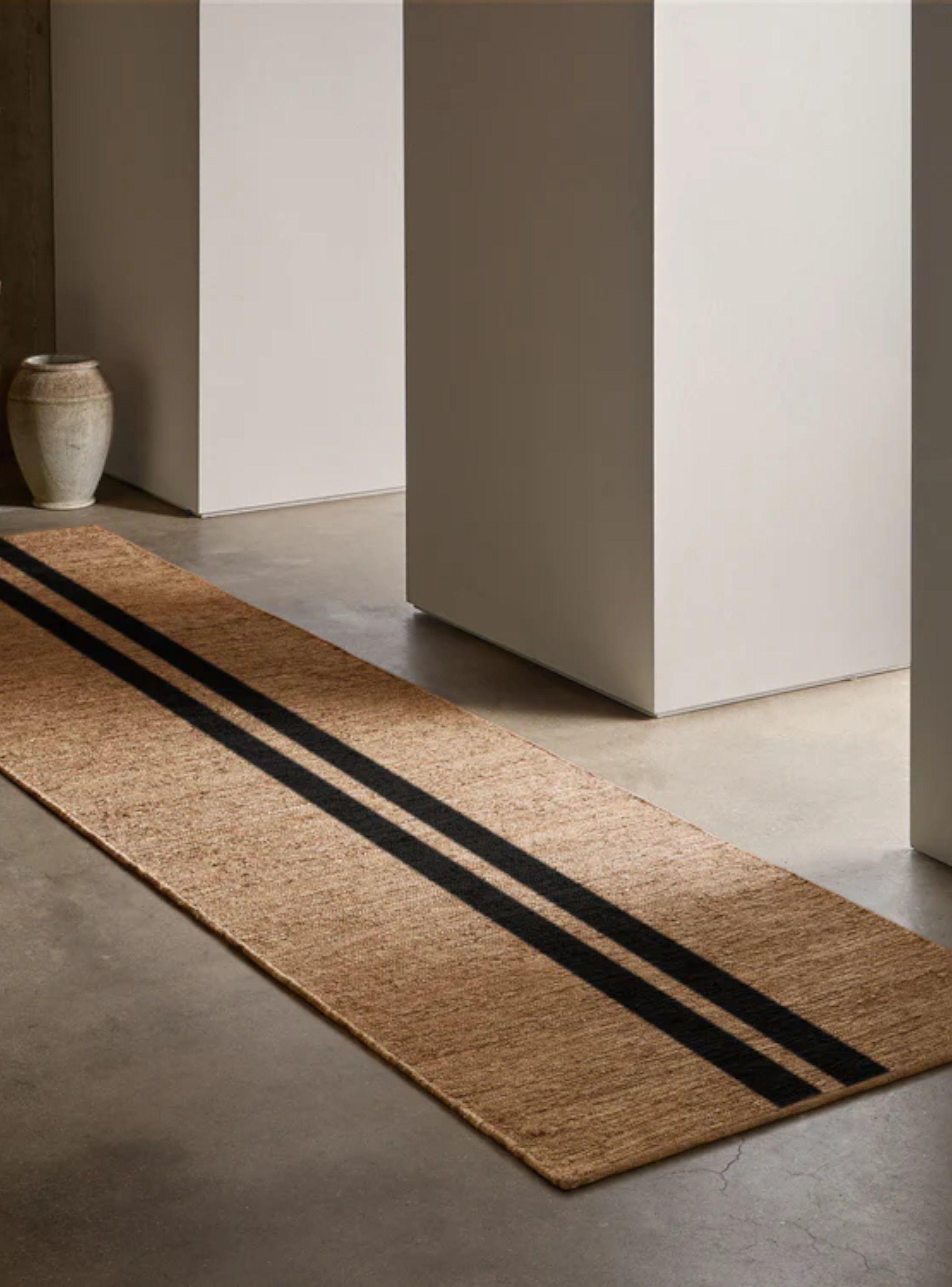 Alfombra Premiun de pasillo hecha a mano de Polipropileno 90x280 cm-0