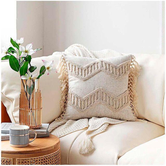 Pack de Fundas de cojin decorativas Boho 45x45-35-0
