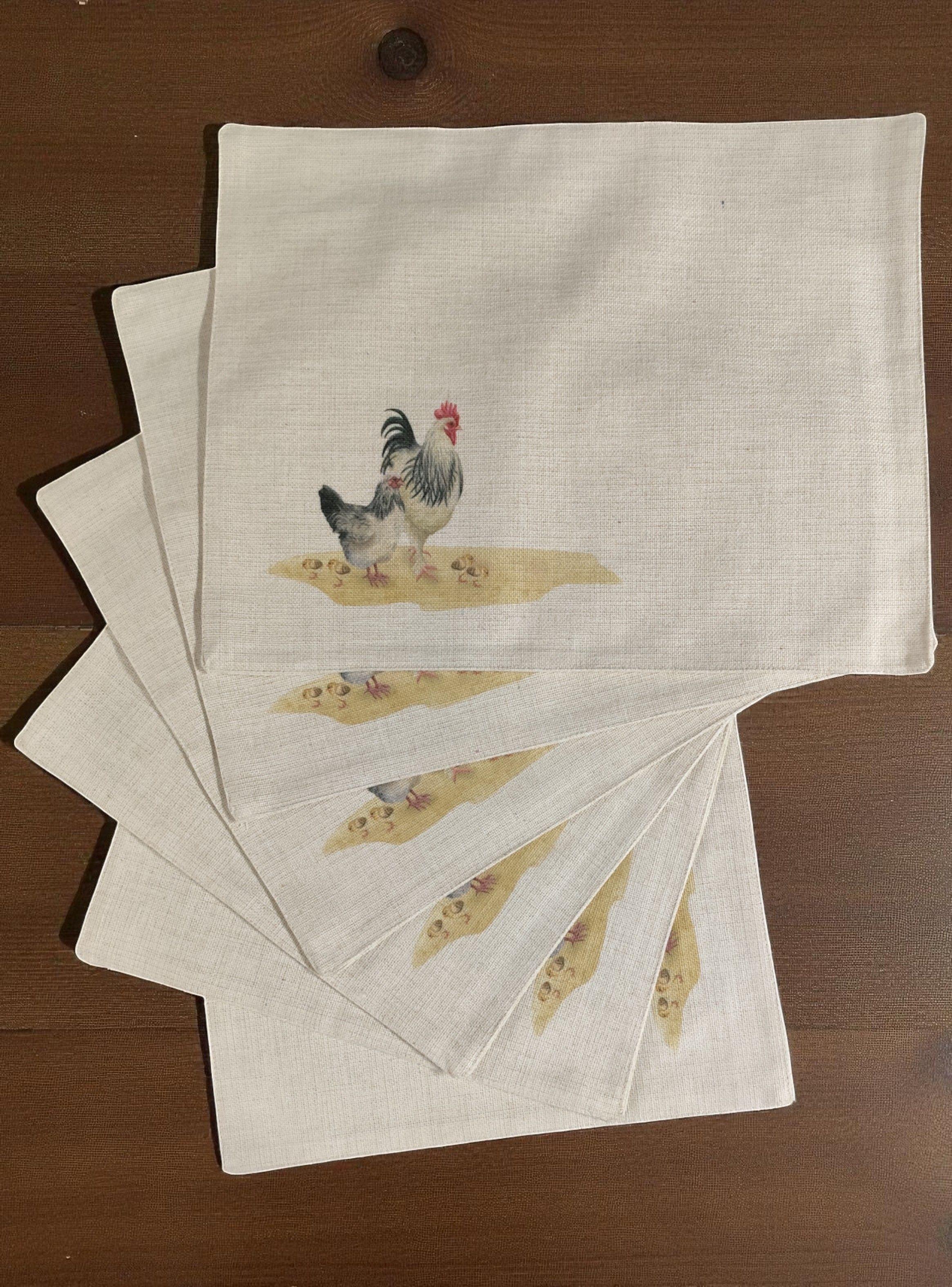 Set 6 Individuales de Lino 35x45 Repelente a Liquido-antimancha md16-2