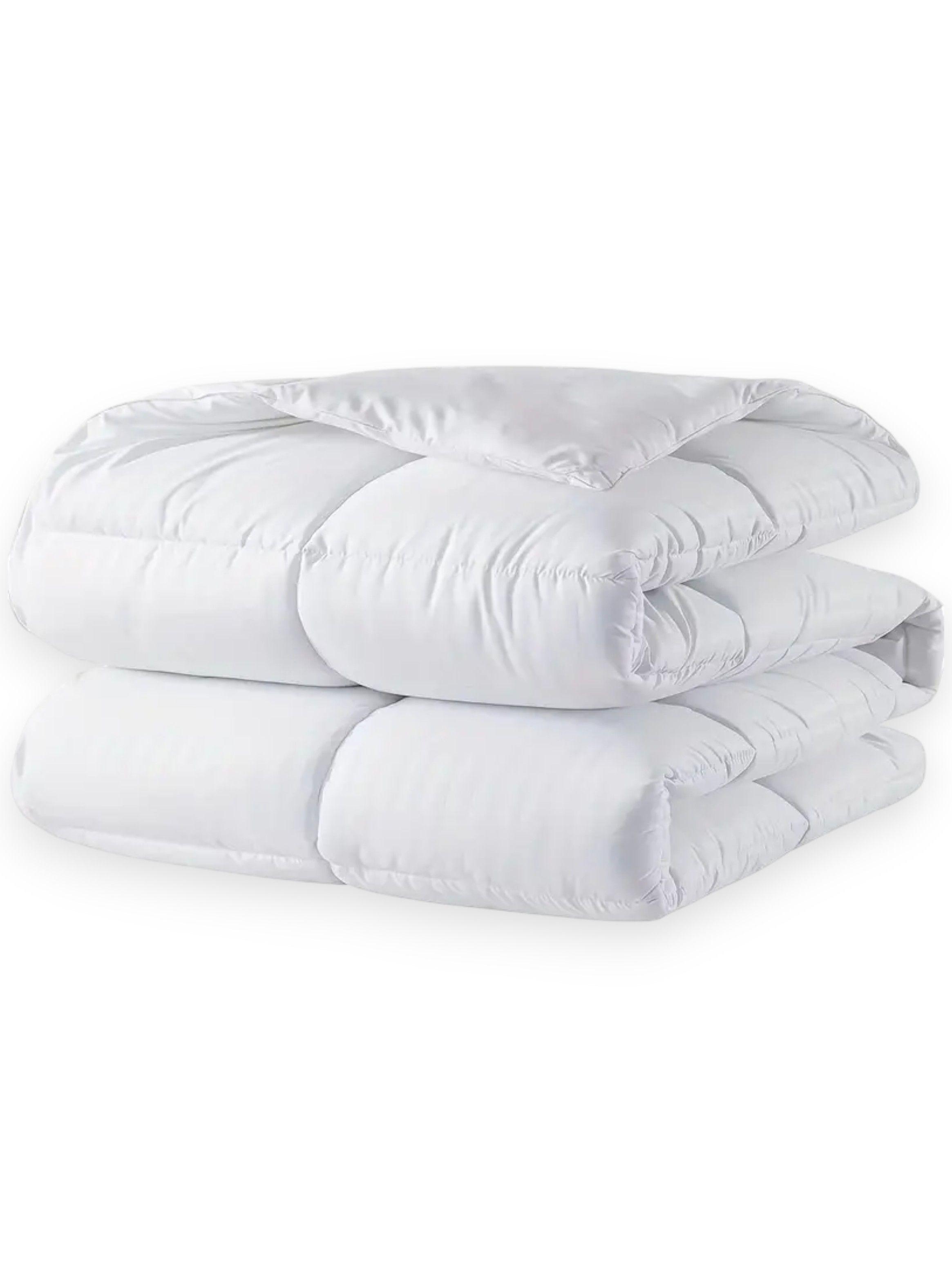 Plumon Edredon N rdico de Algodon 2 Plazas 230x250cm Blanco-2