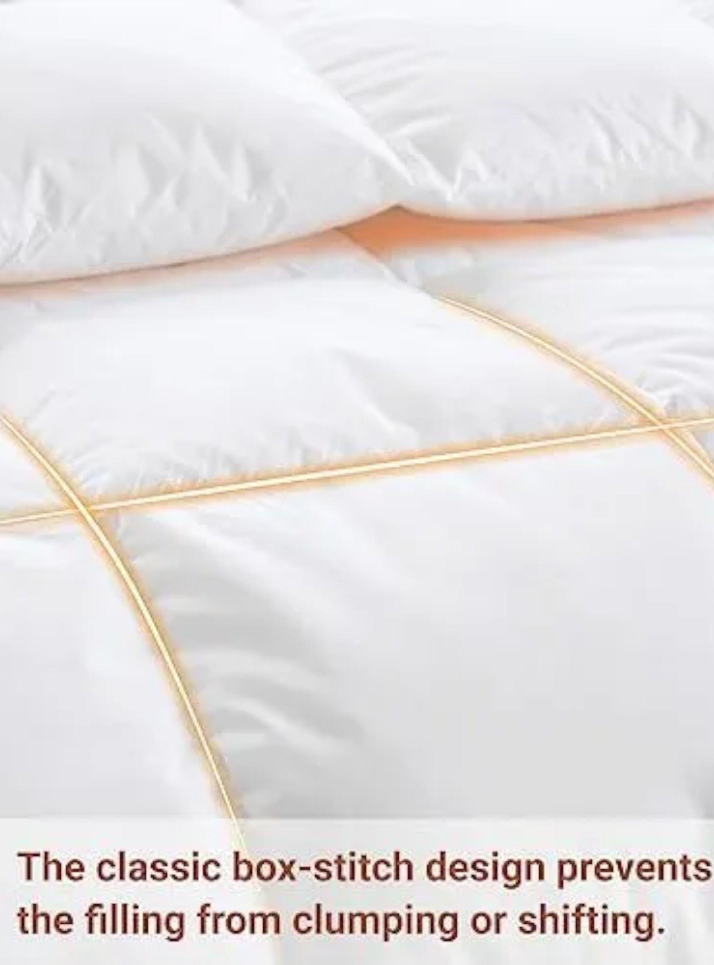 Plumon Edredon N rdico de Algodon 2 Plazas 230x250cm Blanco-4