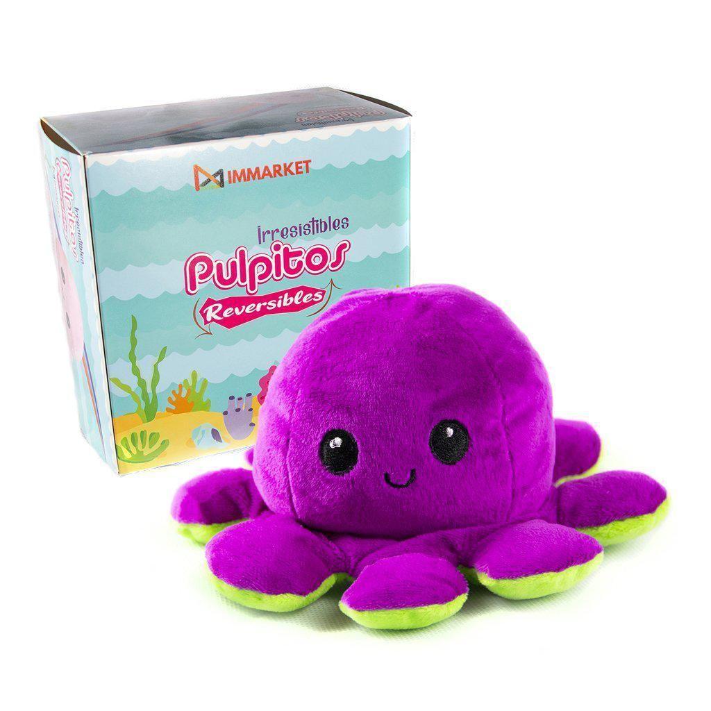Pulpo reversible Morado-Verde.-1