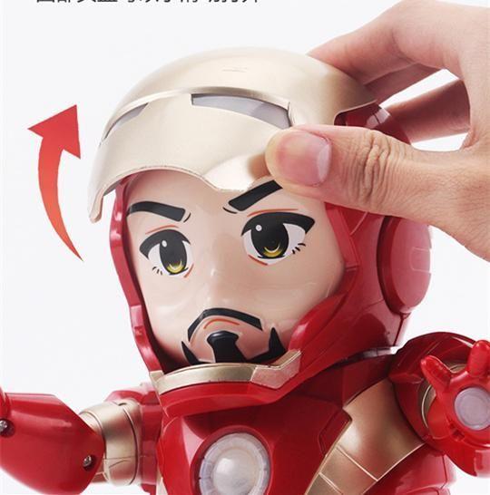 Iron Man Robot Bailarin. Full TikTok-1