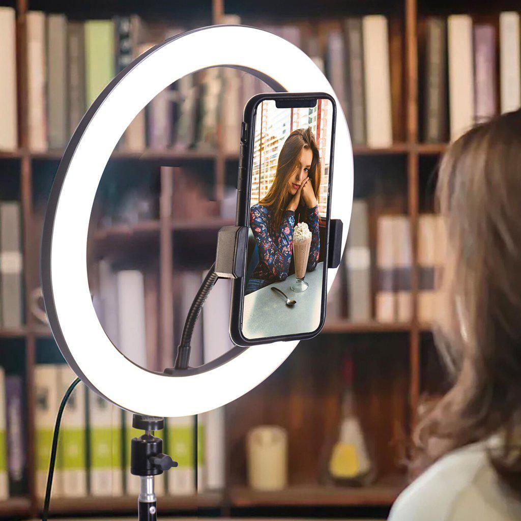 Aro de Luz 26 cm de escritorio.-1