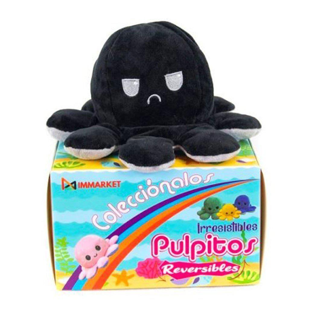Pulpo reversible Gris-Negro.-1